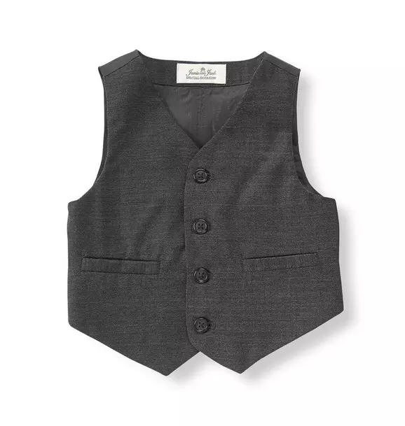 Herringbone Suit Vest image number 0