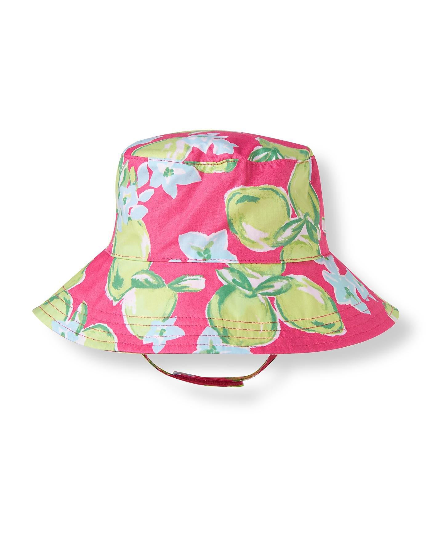 Lime Print Bucket Hat image number 0