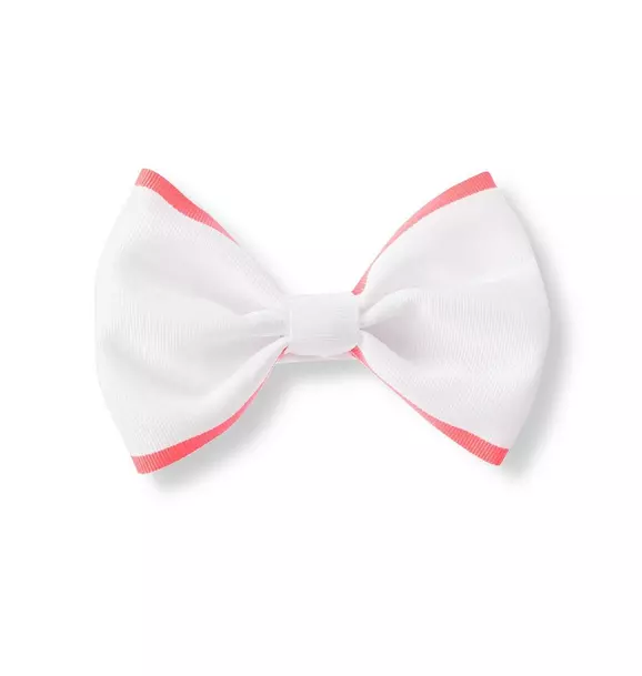 Tipped Bow Barrette image number 0