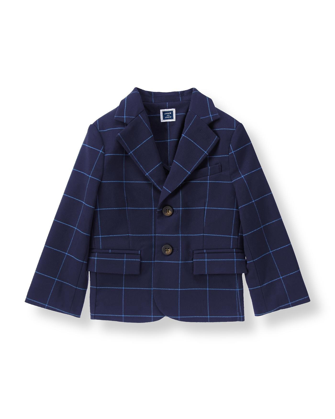 Windowpane Suit Blazer image number 0