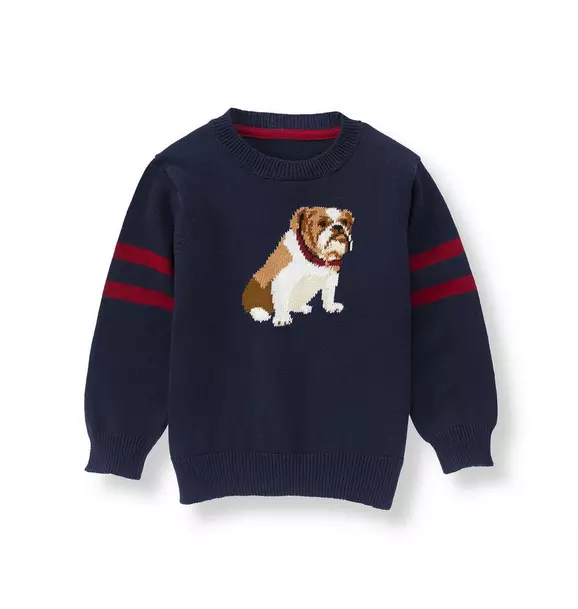 Bulldog Rugby Stripe Sweater image number 0