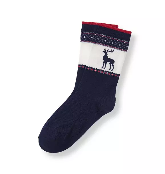 Reindeer Sock image number 0
