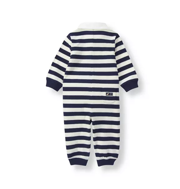 Striped Polo One-Piece image number 1