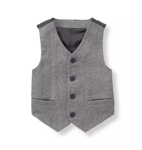 Wool Blend Suit Vest image number 0