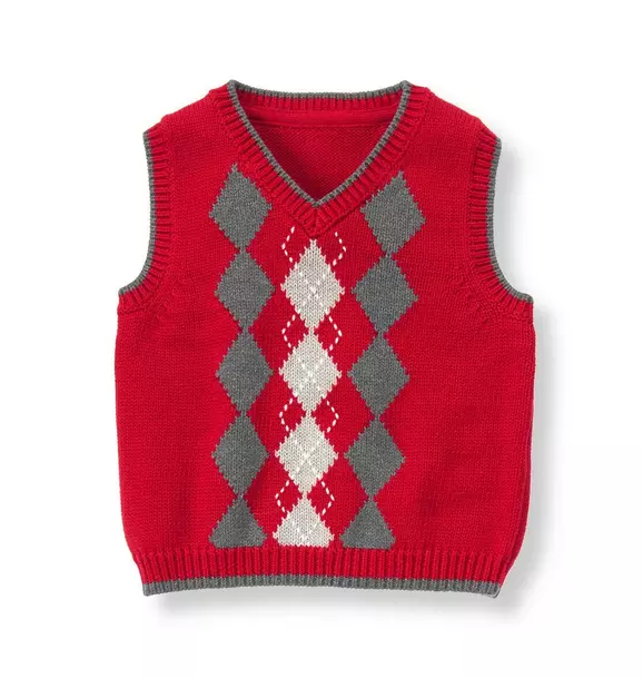 Argyle Sweater Vest image number 0