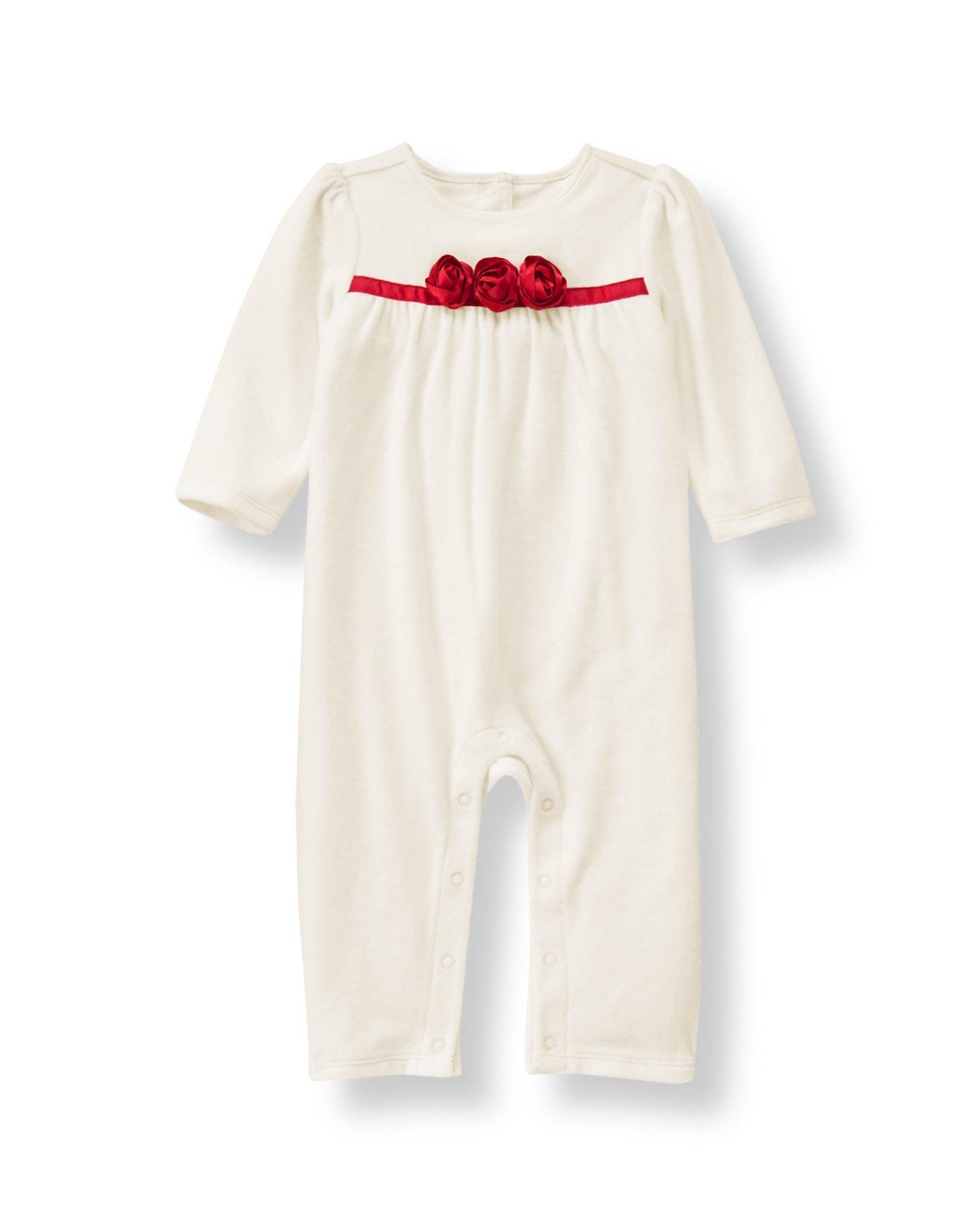 Rosette Velour One-Piece image number 0