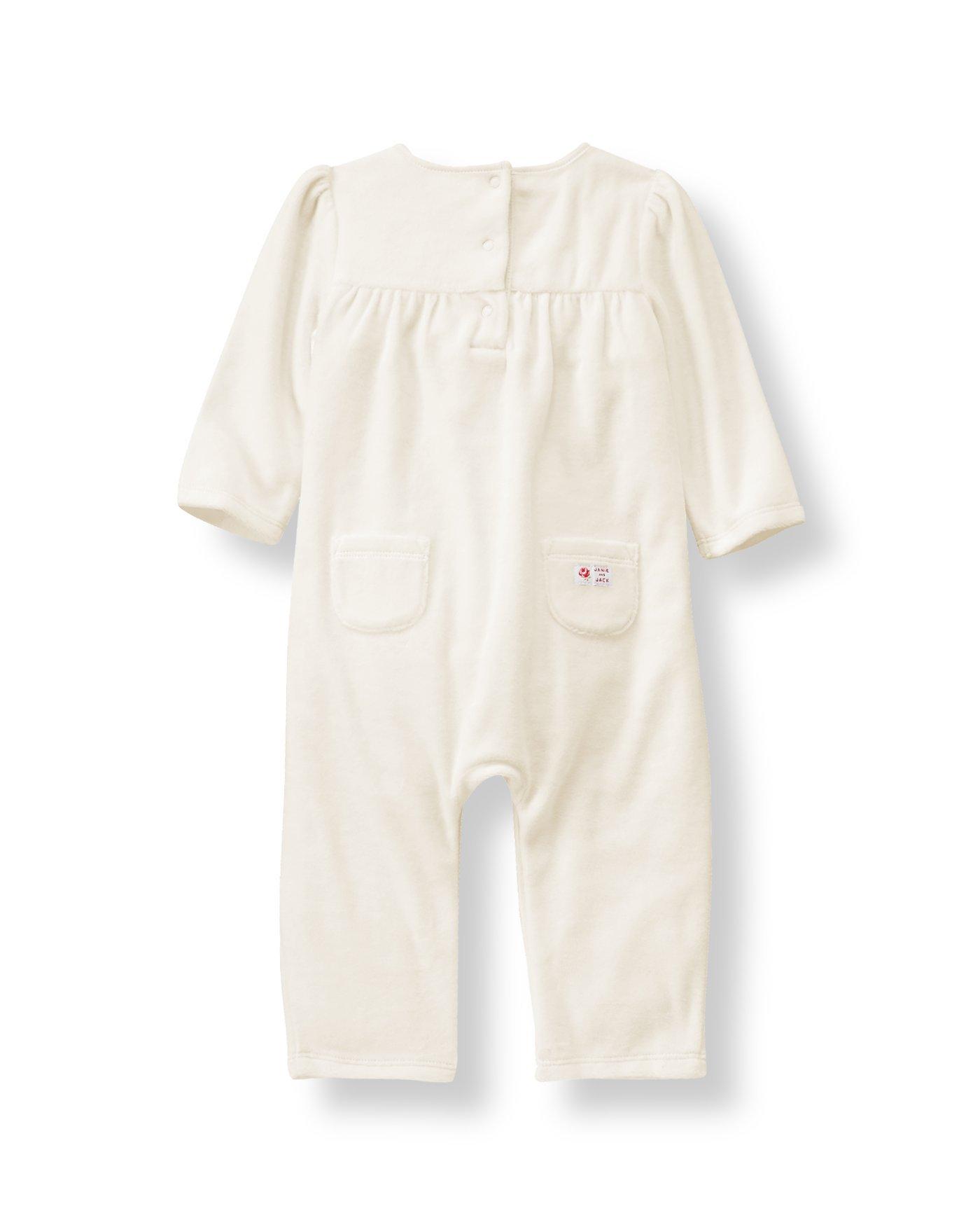 Rosette Velour One-Piece image number 1