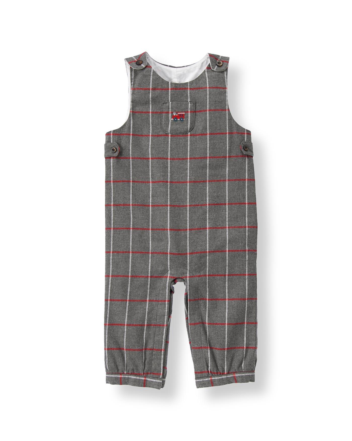 Locomotive Plaid Overall image number 0