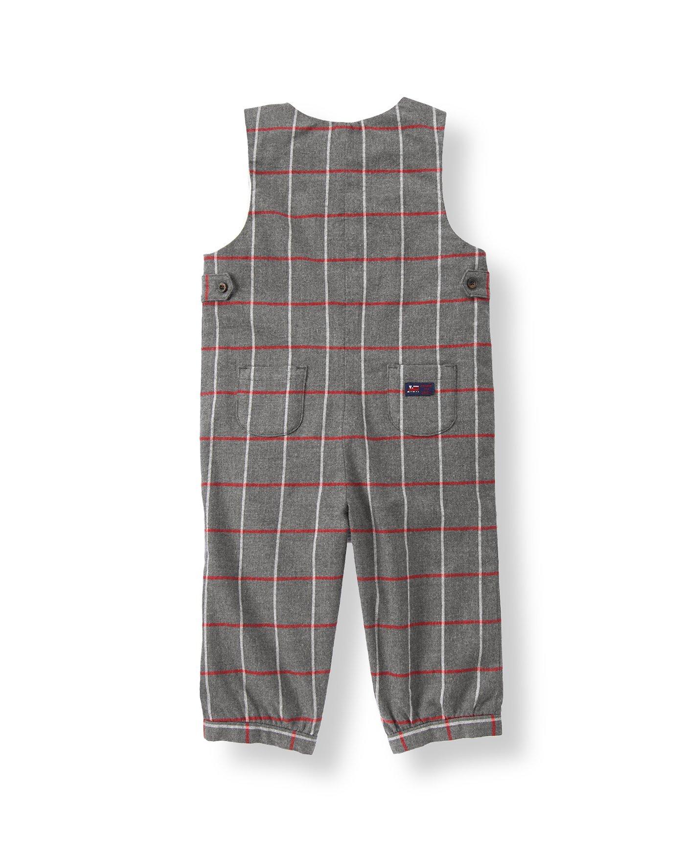 Locomotive Plaid Overall image number 1
