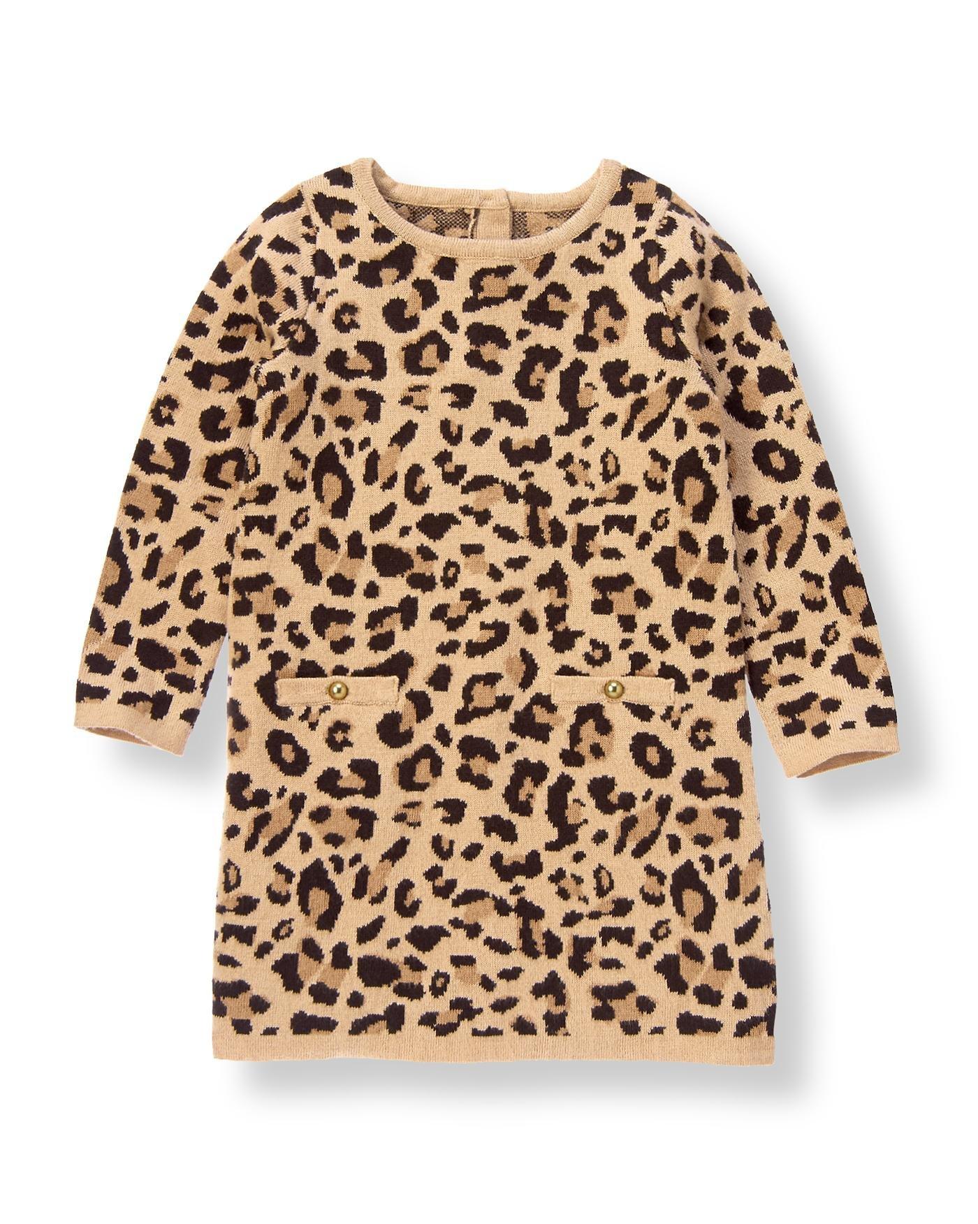 Leopard Sweater Dress image number 0