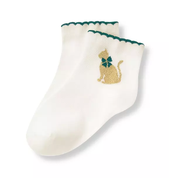 Shimmer Cat Sock image number 0