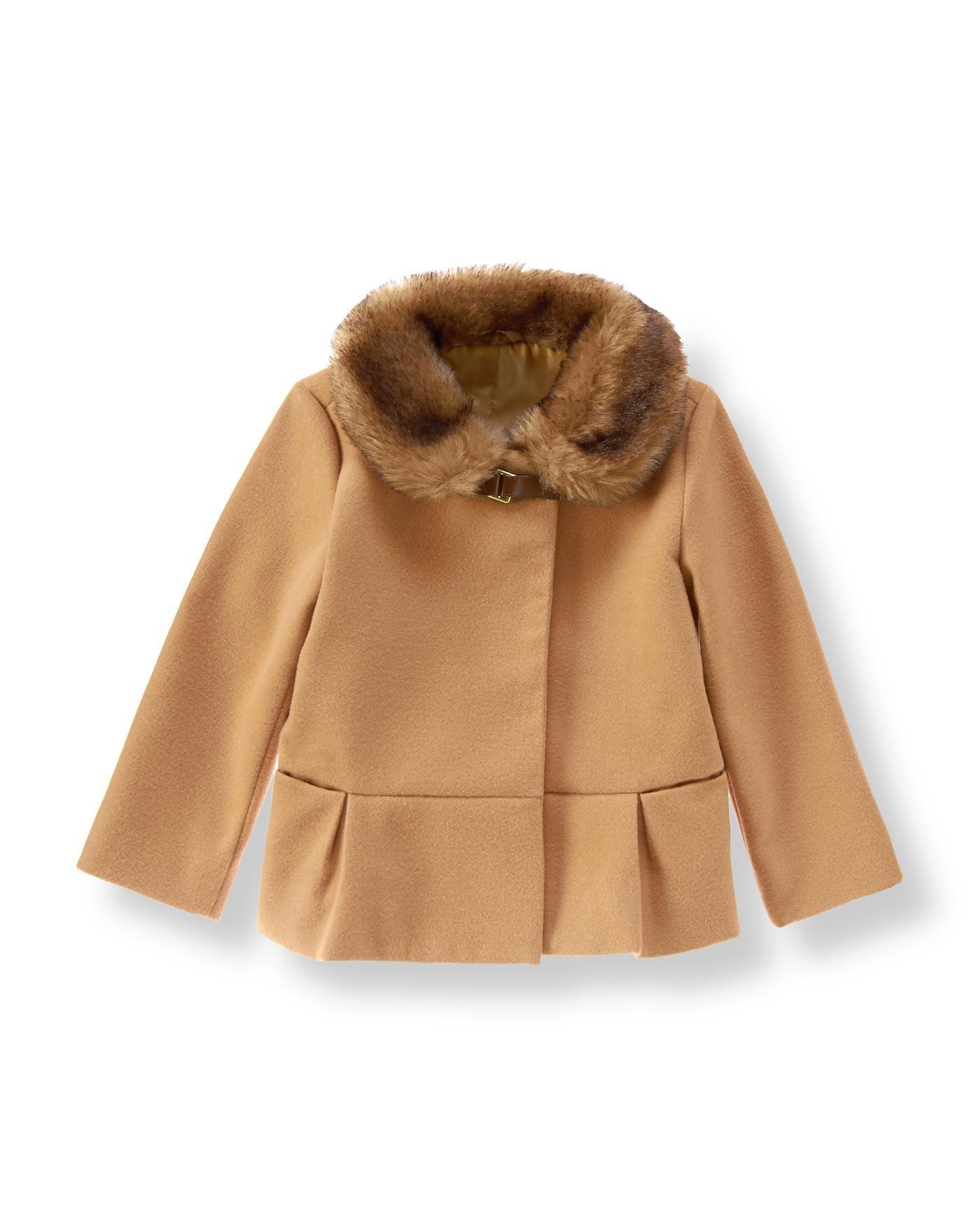 Faux Fur Collar Coat image number 0