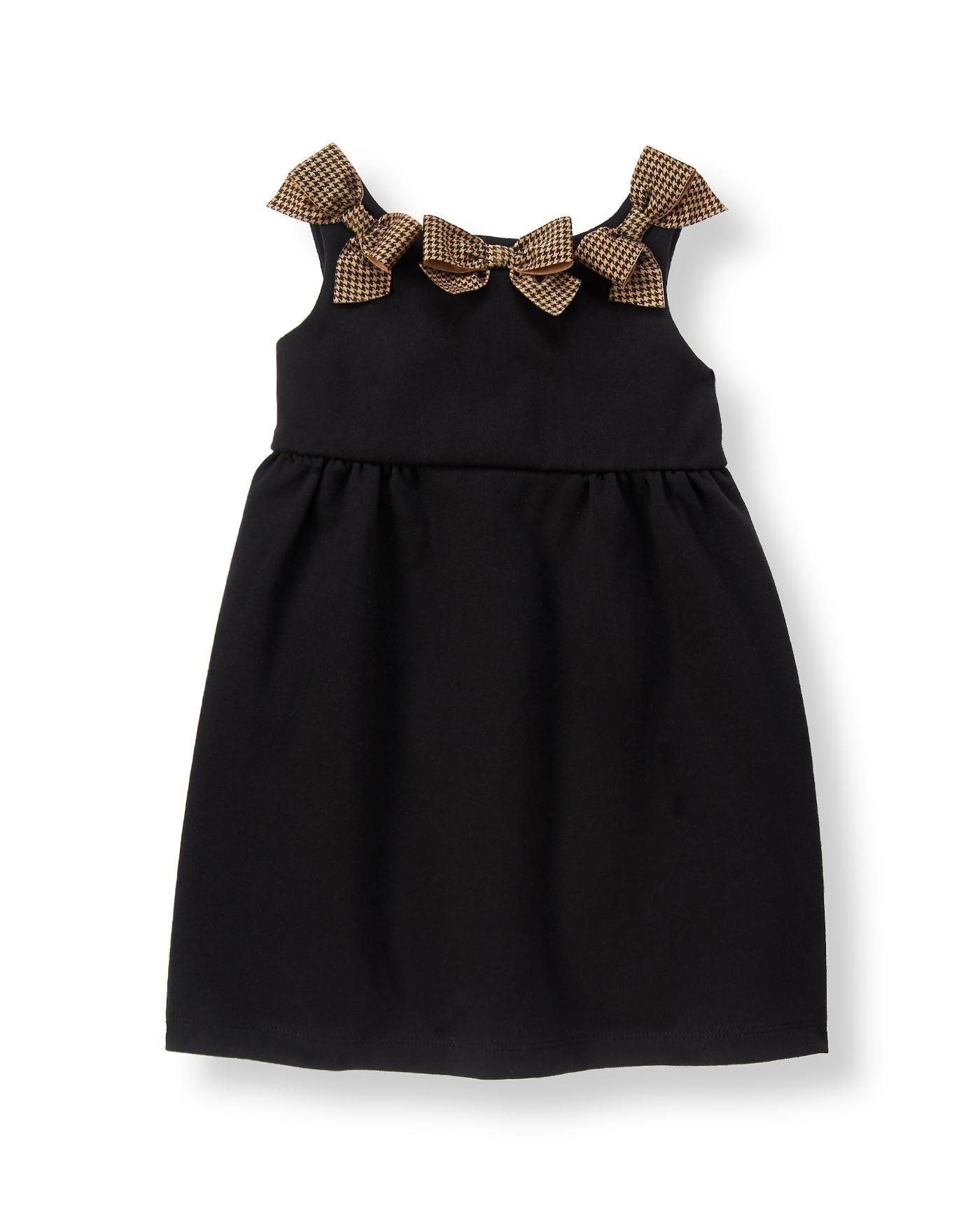 Sleeveless Bow Ponte Dress