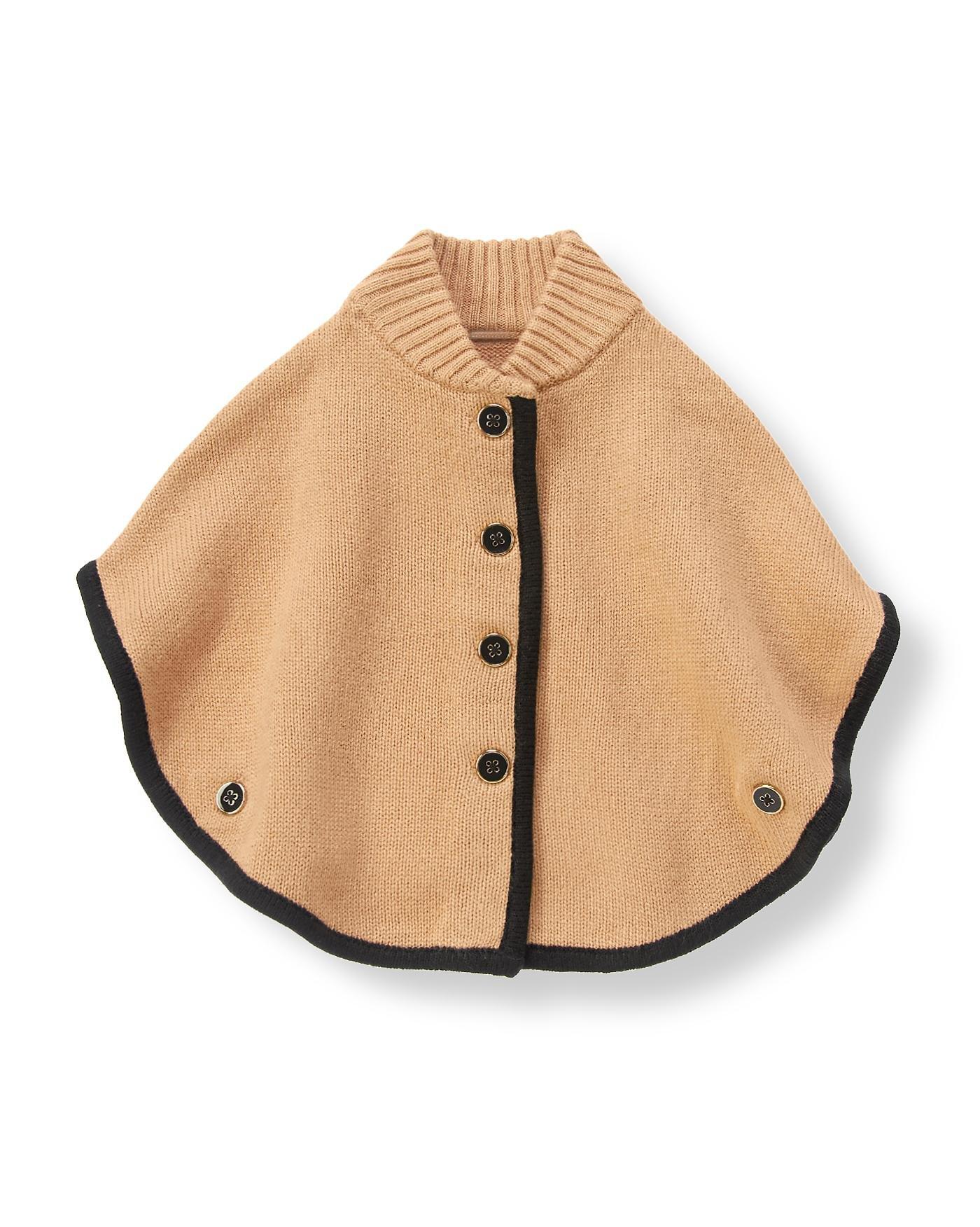 Tipped Sweater Poncho image number 0