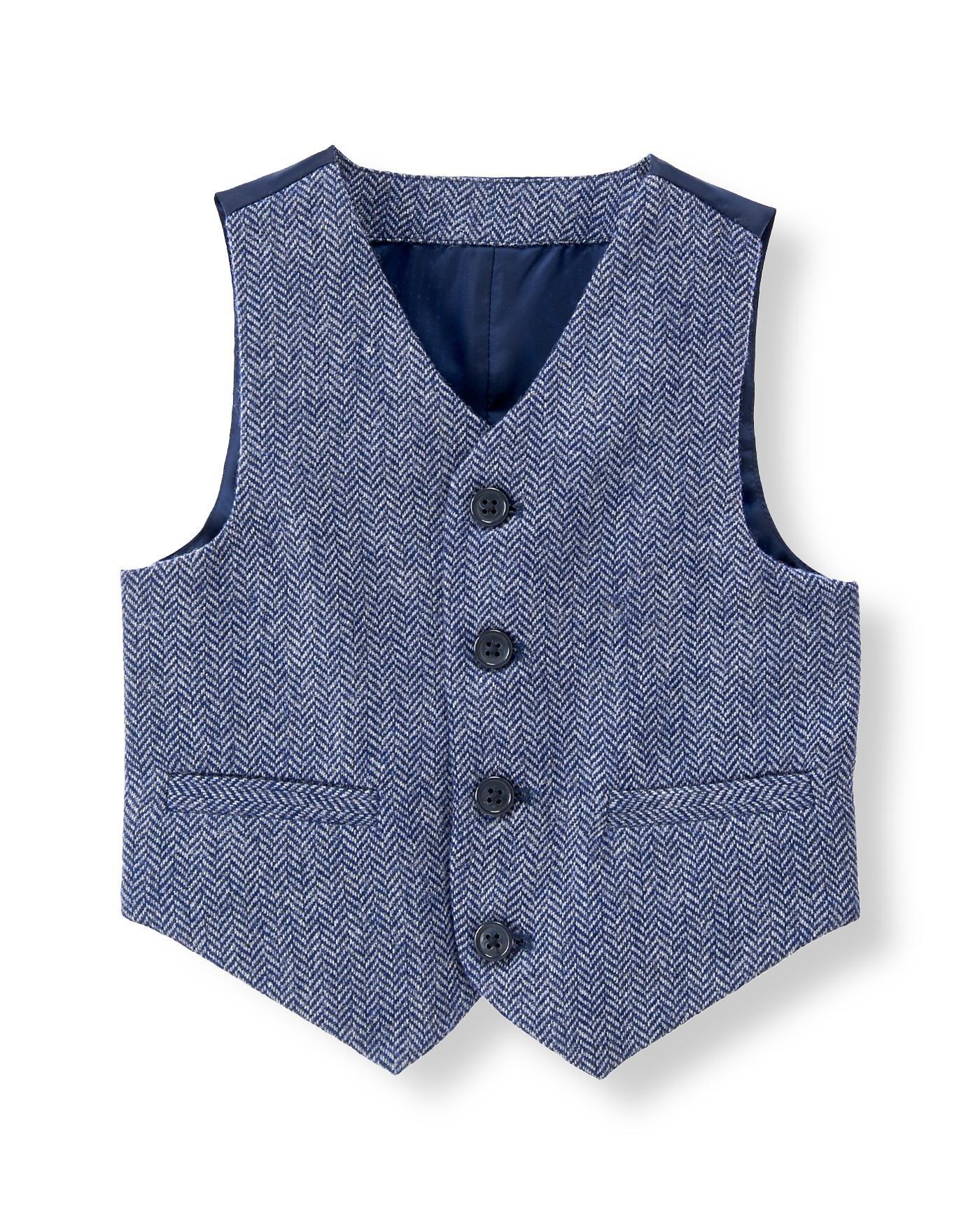 Herringbone Suit Vest image number 0