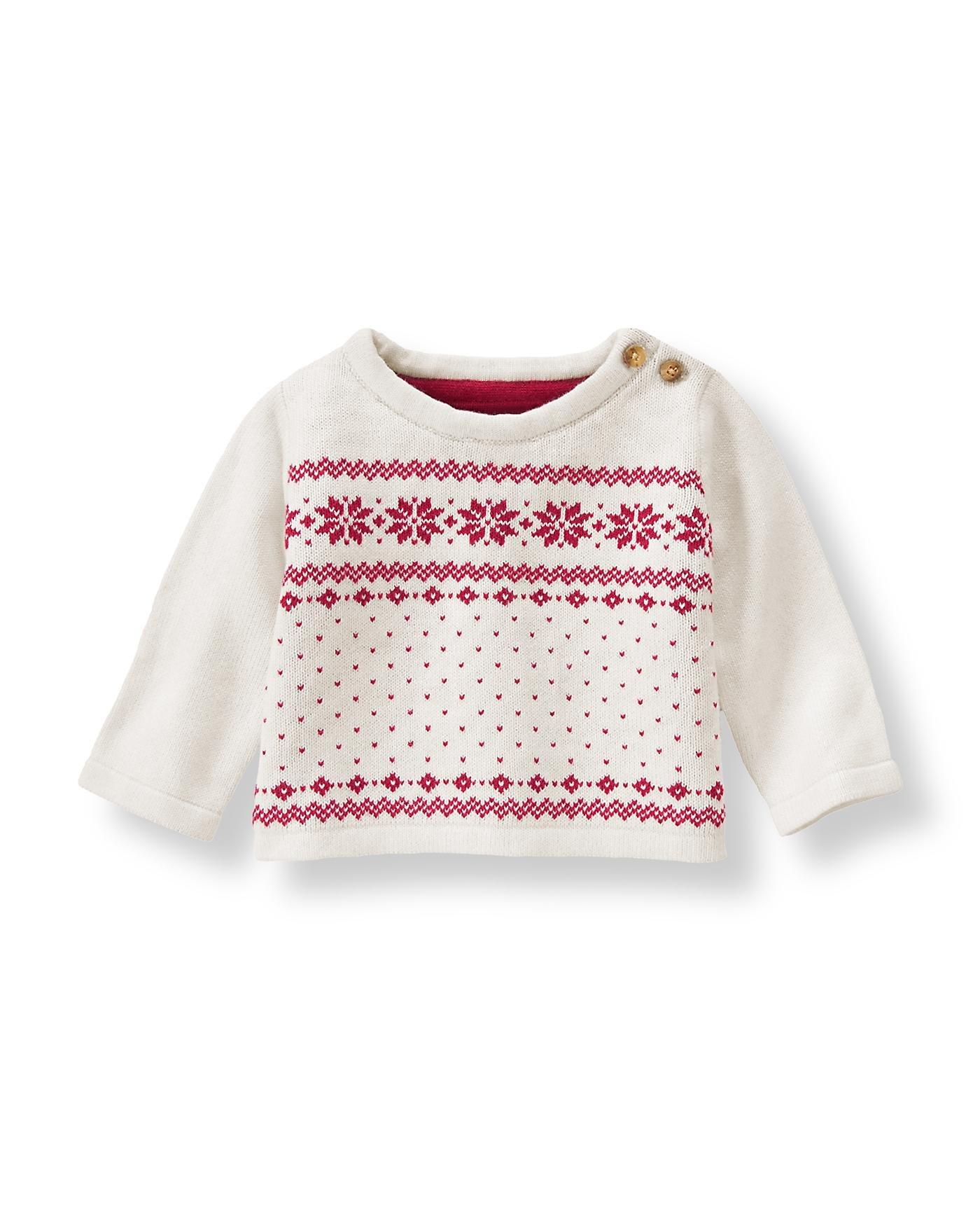 Snowflake Fair Isle Sweater image number 0