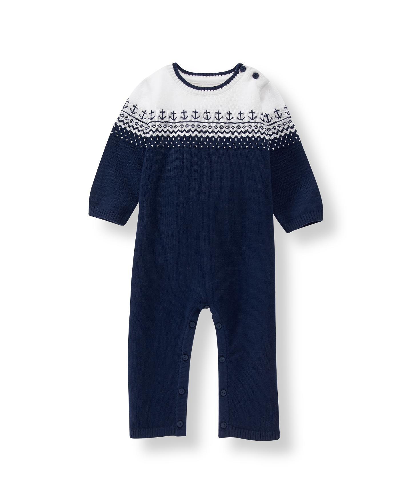 baby fair isle sweater