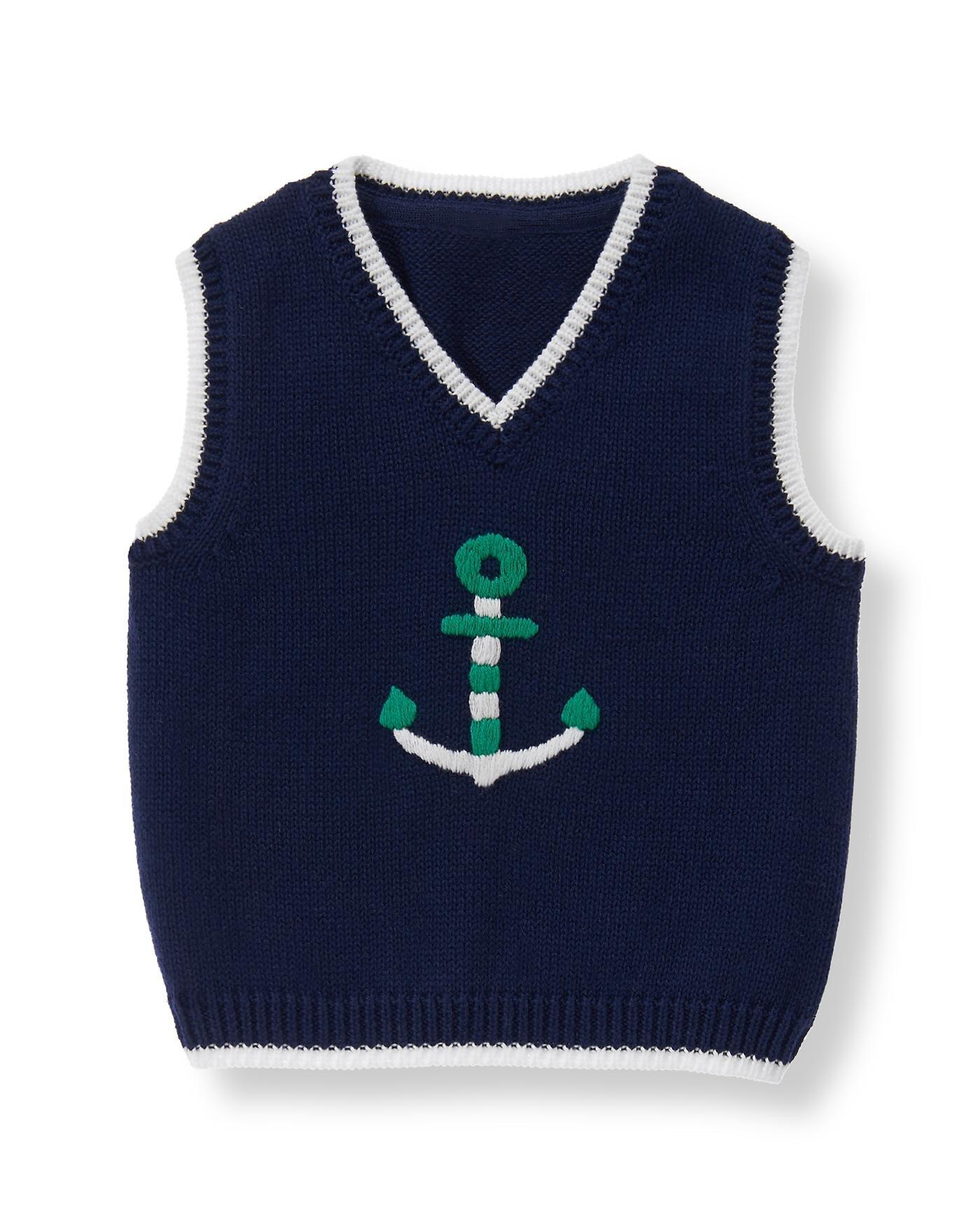 Anchor Sweater Vest image number 0