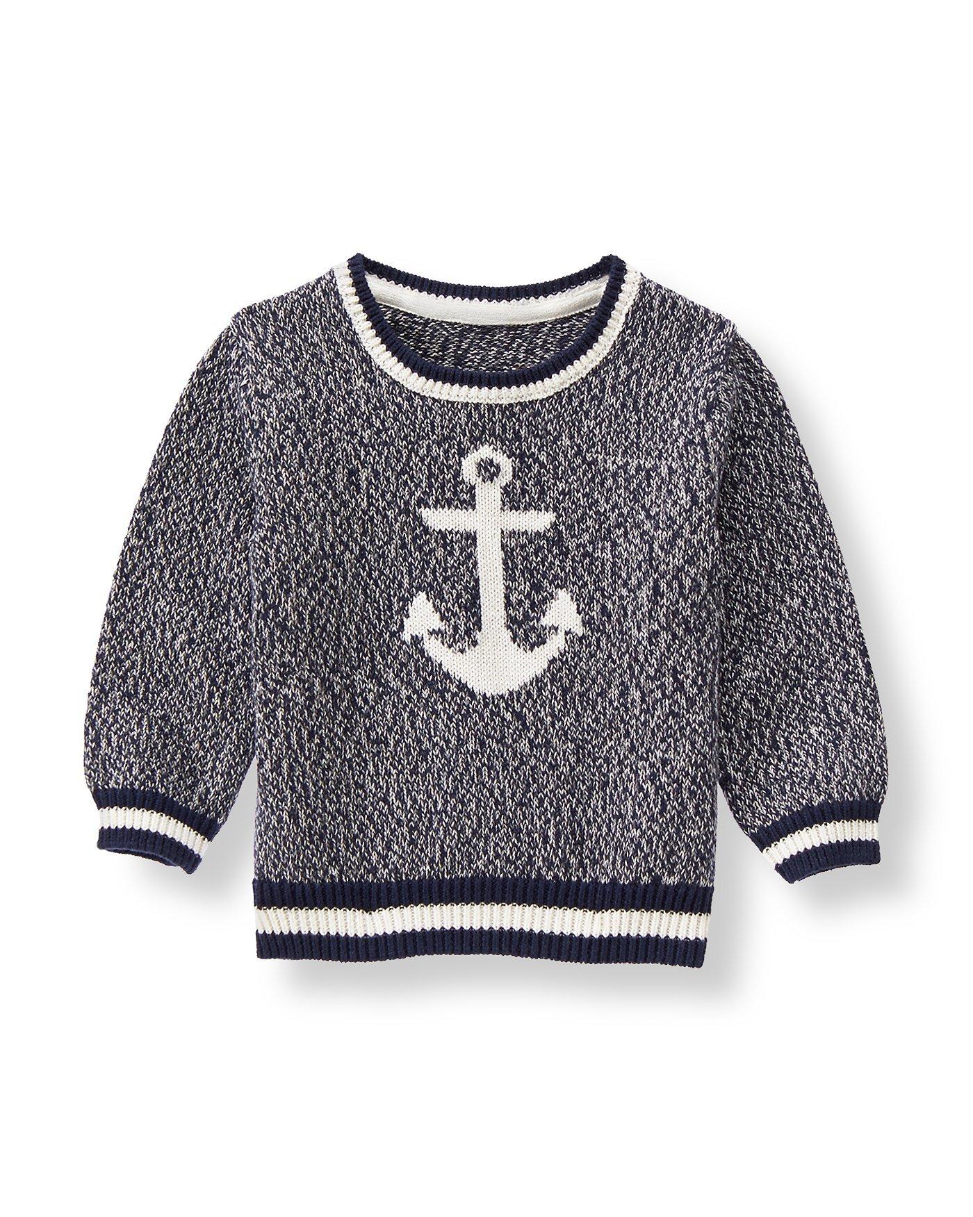 Marled Anchor Sweater image number 0