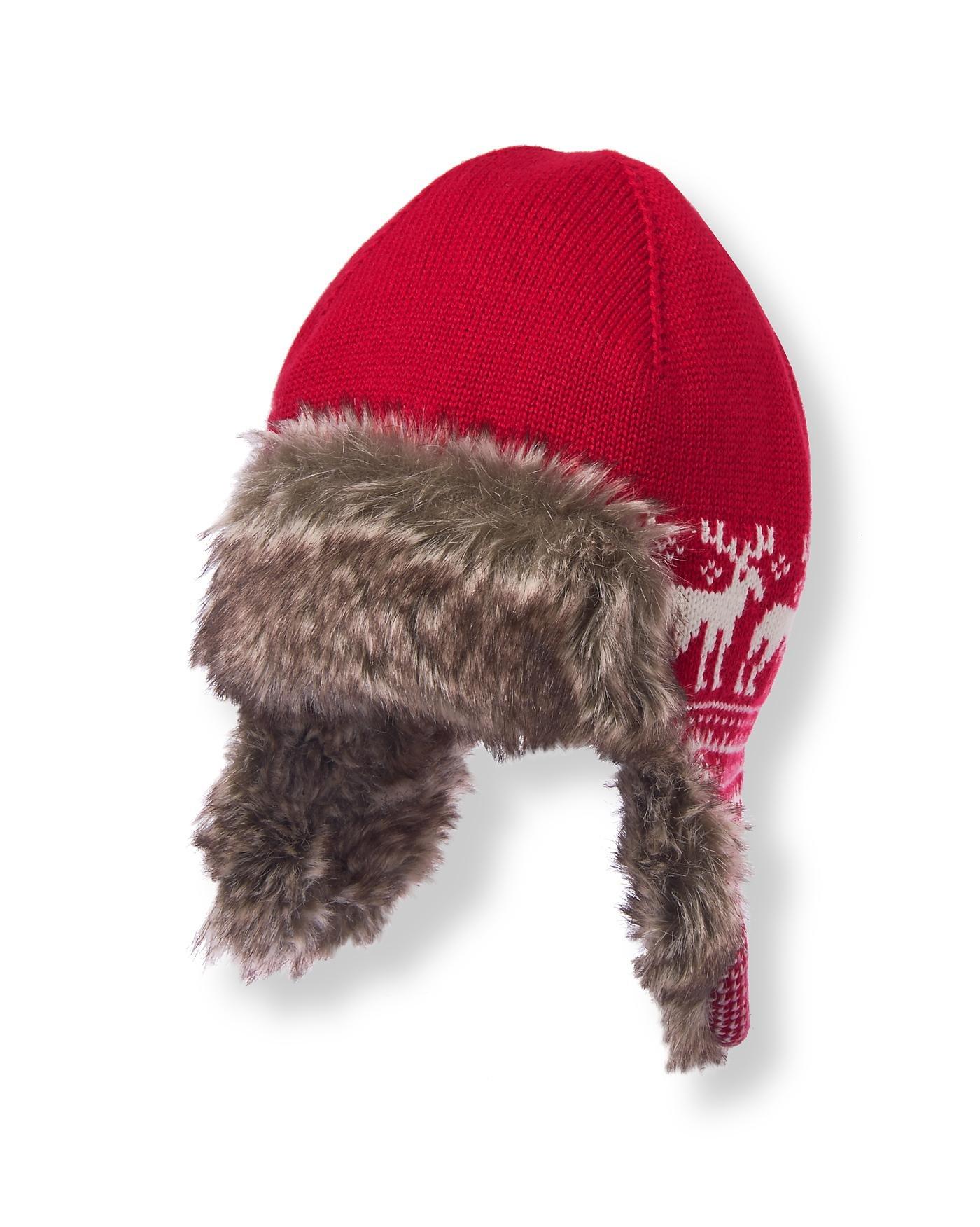 Fair Isle Trapper Hat image number 0