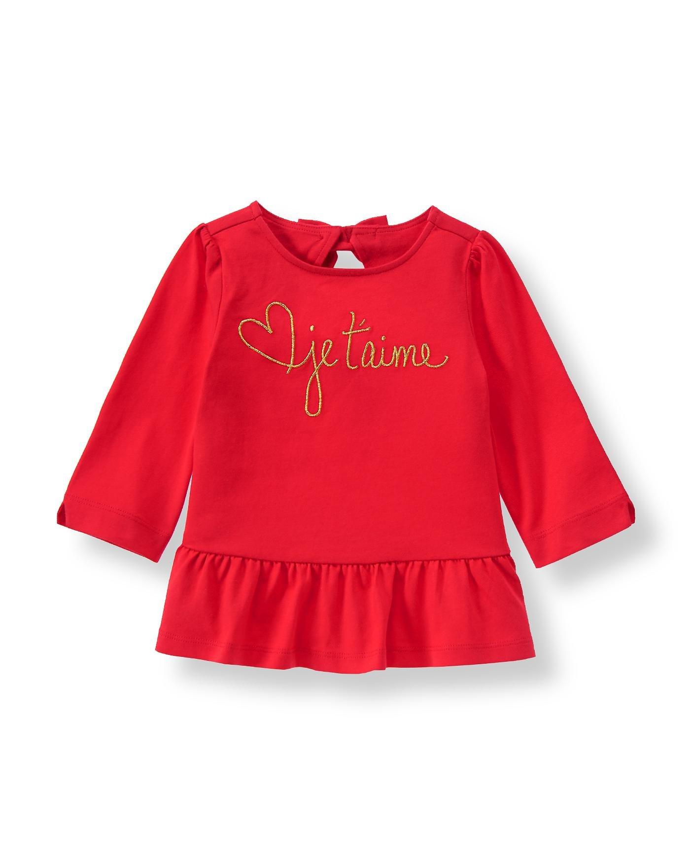 Je t&rsquo;aime Peplum Top image number 0