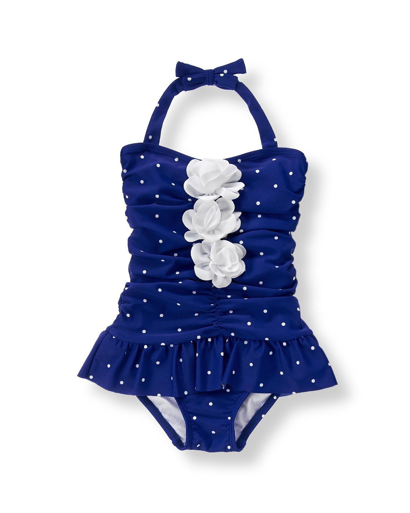 Floral Dot Swimsuit image number 0