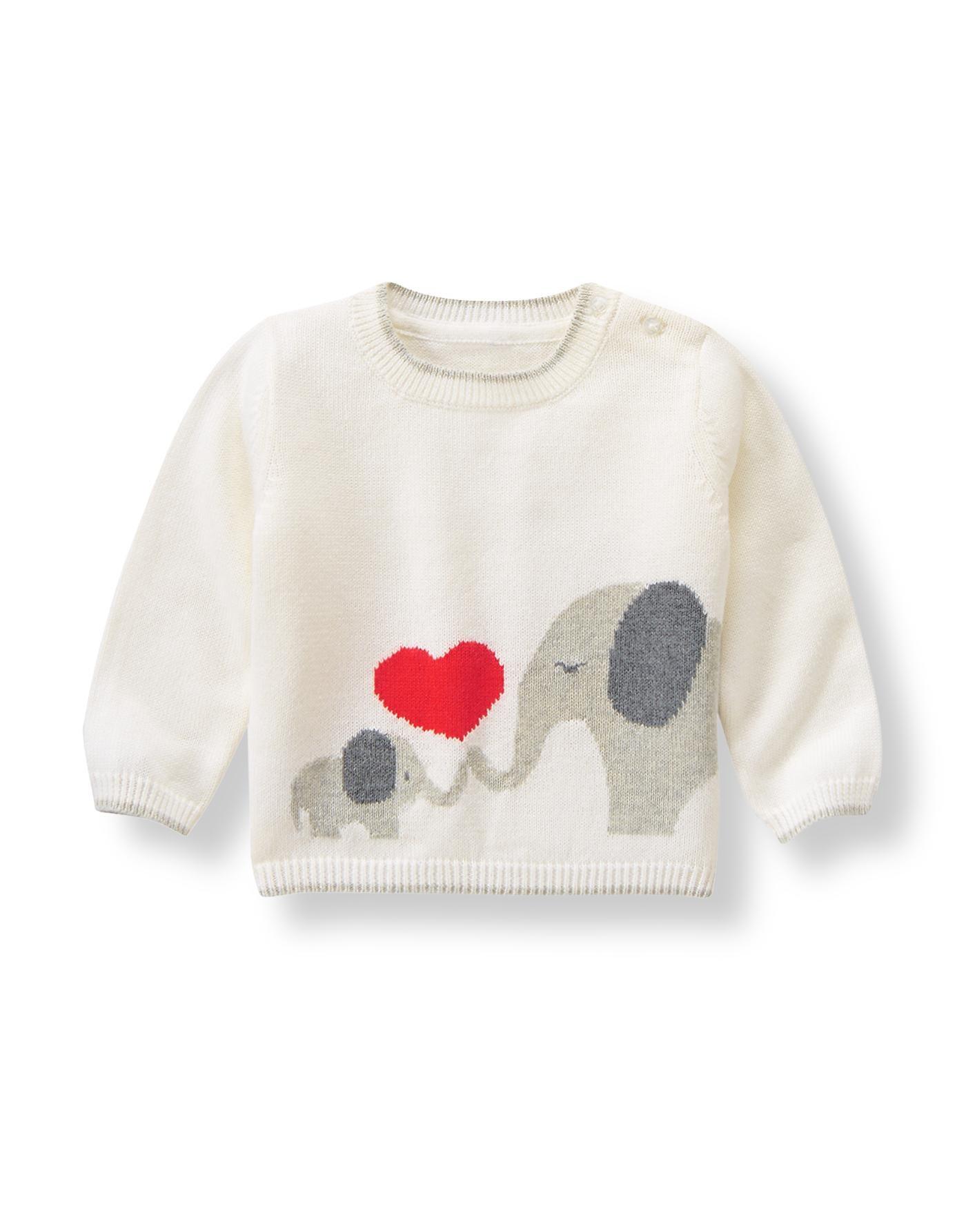 Elephant Valentine Sweater image number 0