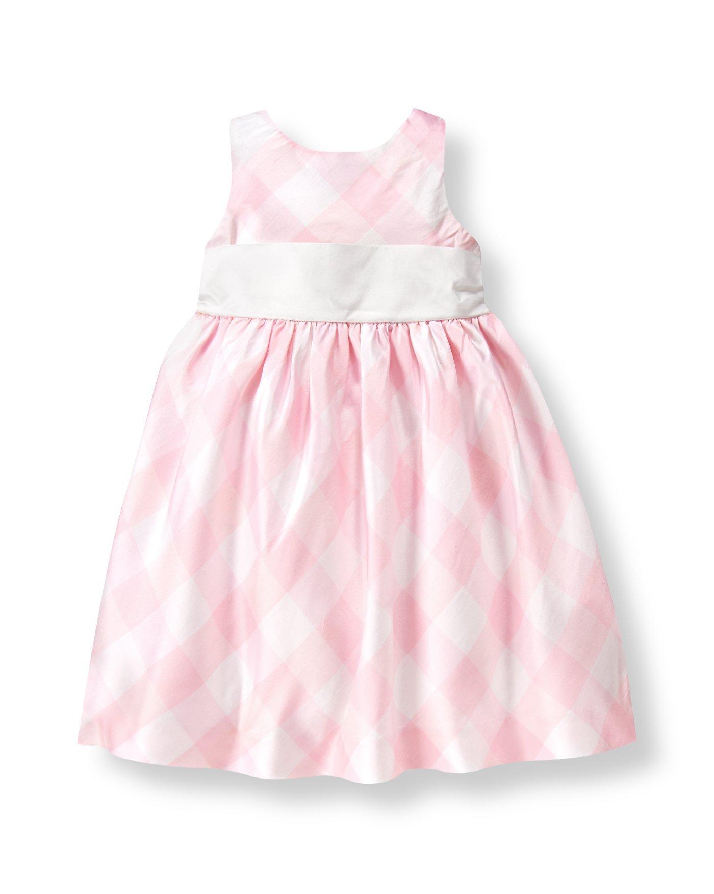 Plaid Silk Dress image number 0