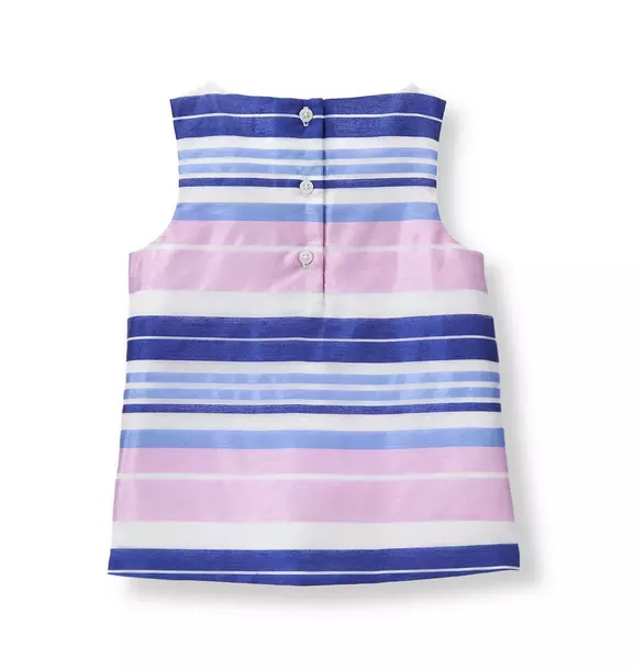 Organdy Striped Top image number 1