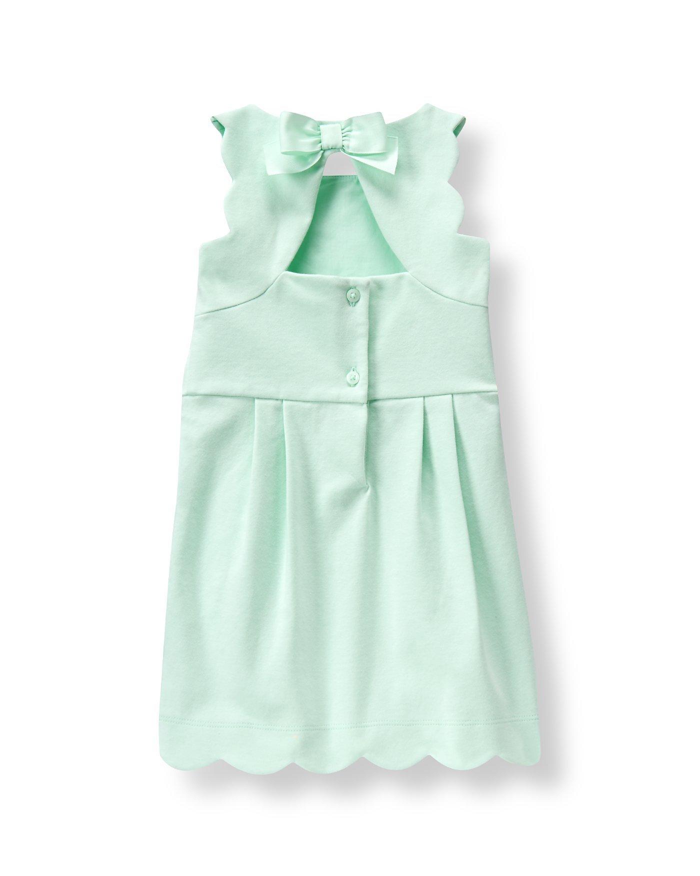Scalloped Ponte Dress image number 1