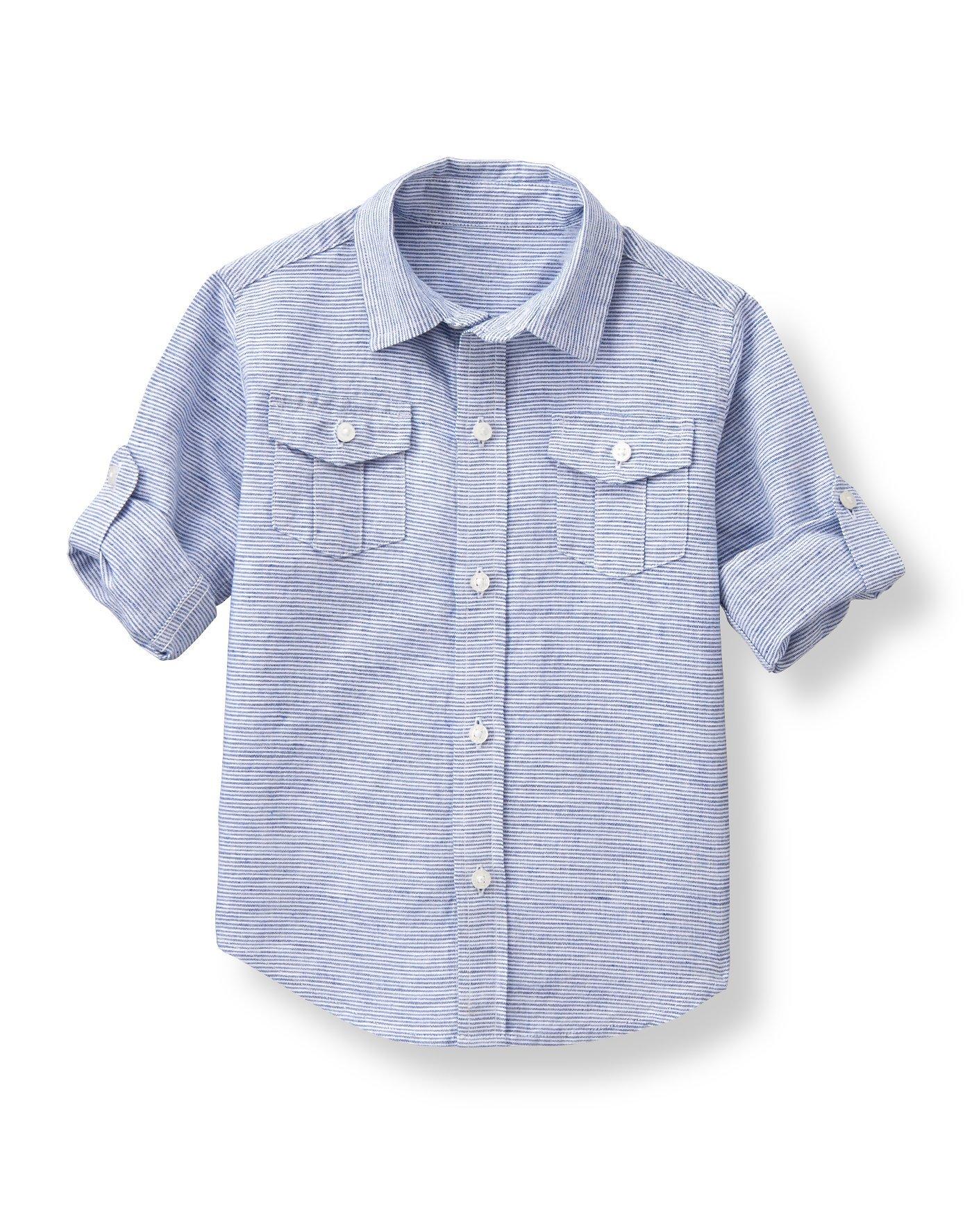 Striped Chambray Shirt image number 0