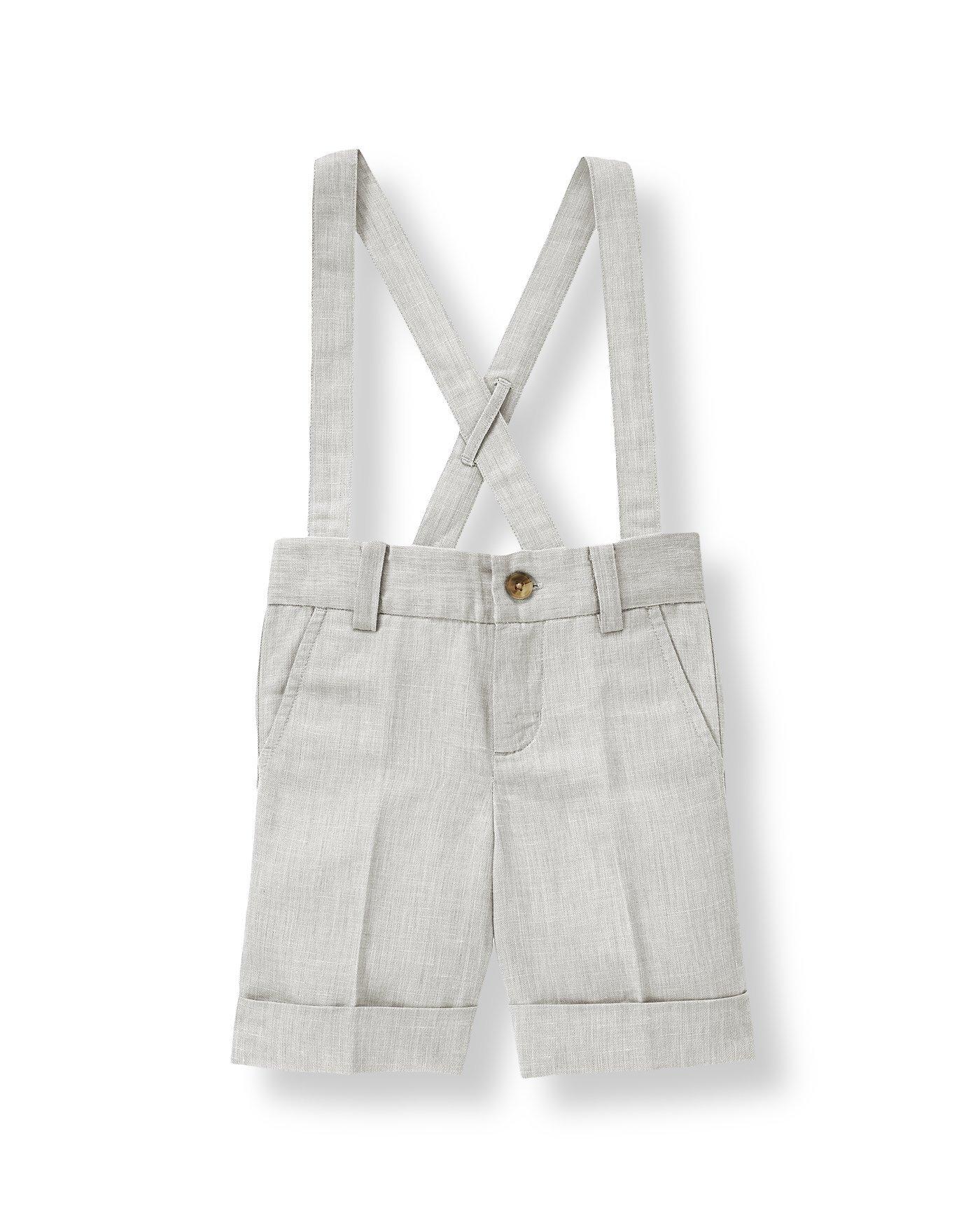 Chambray Suspender Short image number 0