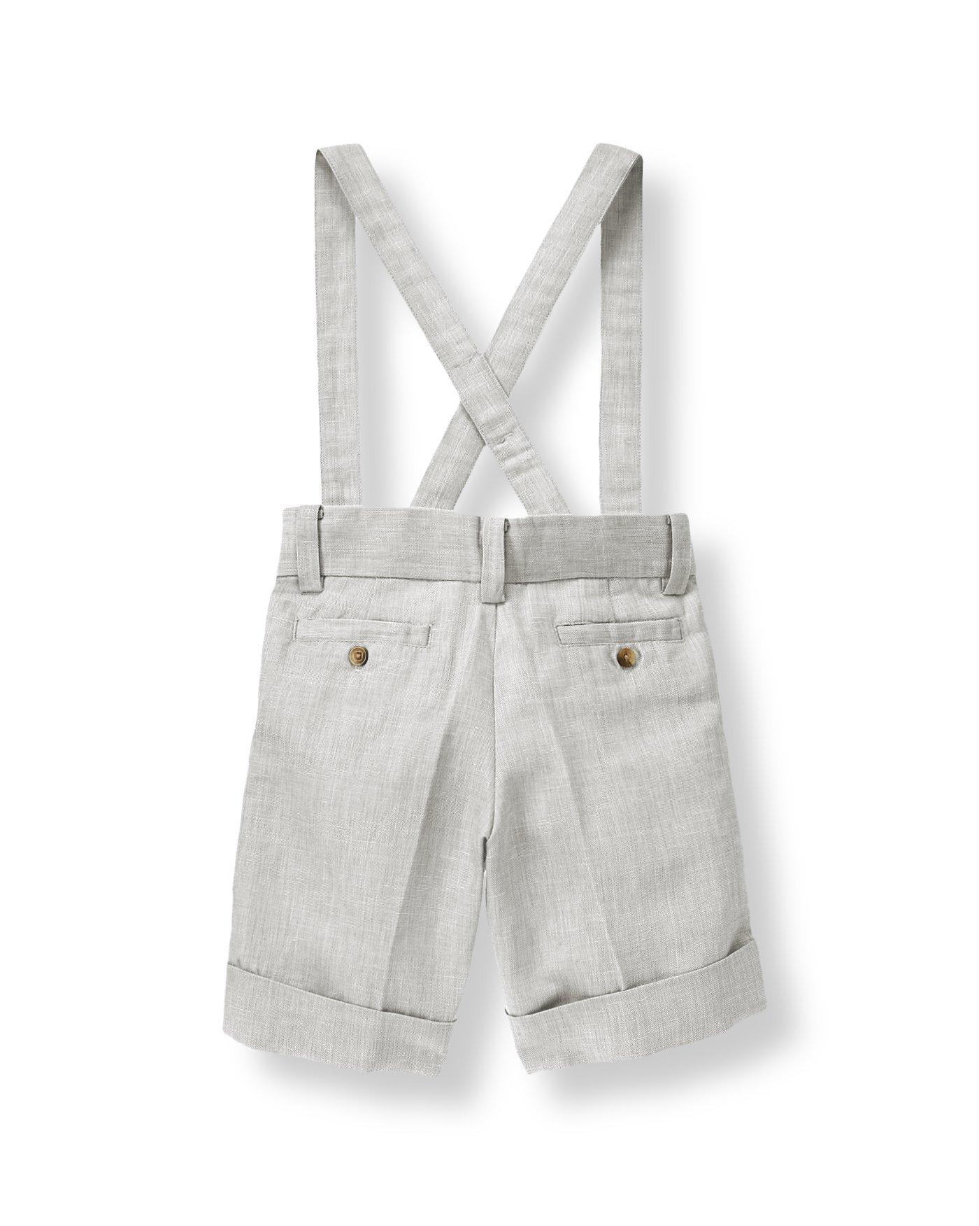 Chambray Suspender Short image number 1