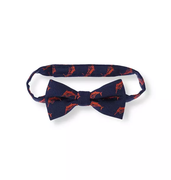 Marlin Print Bowtie image number 0