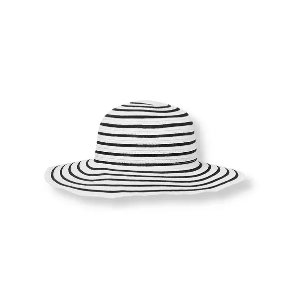 Striped Straw Hat image number 0