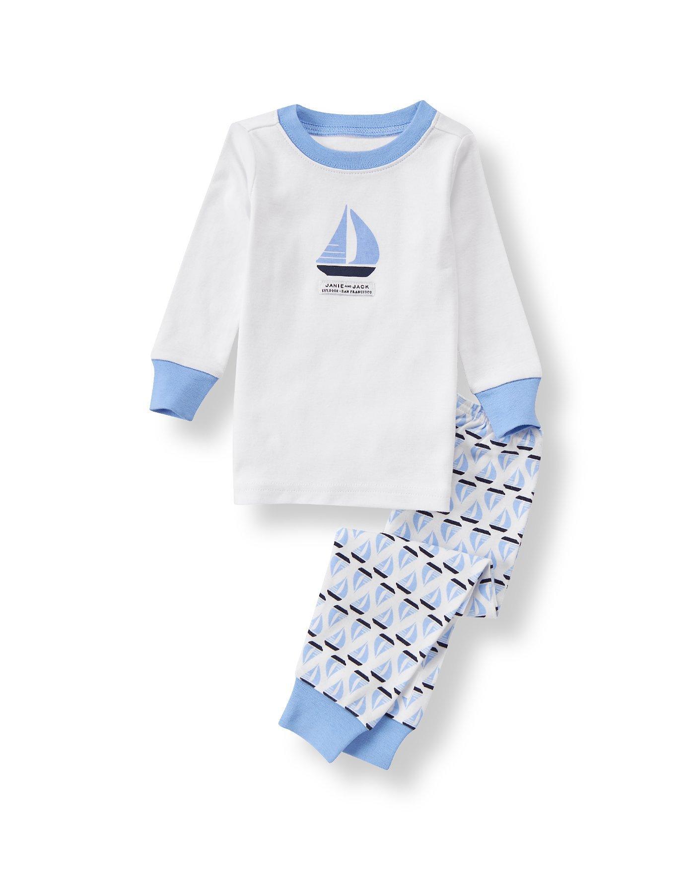 Sailboat Pajama Set image number 0