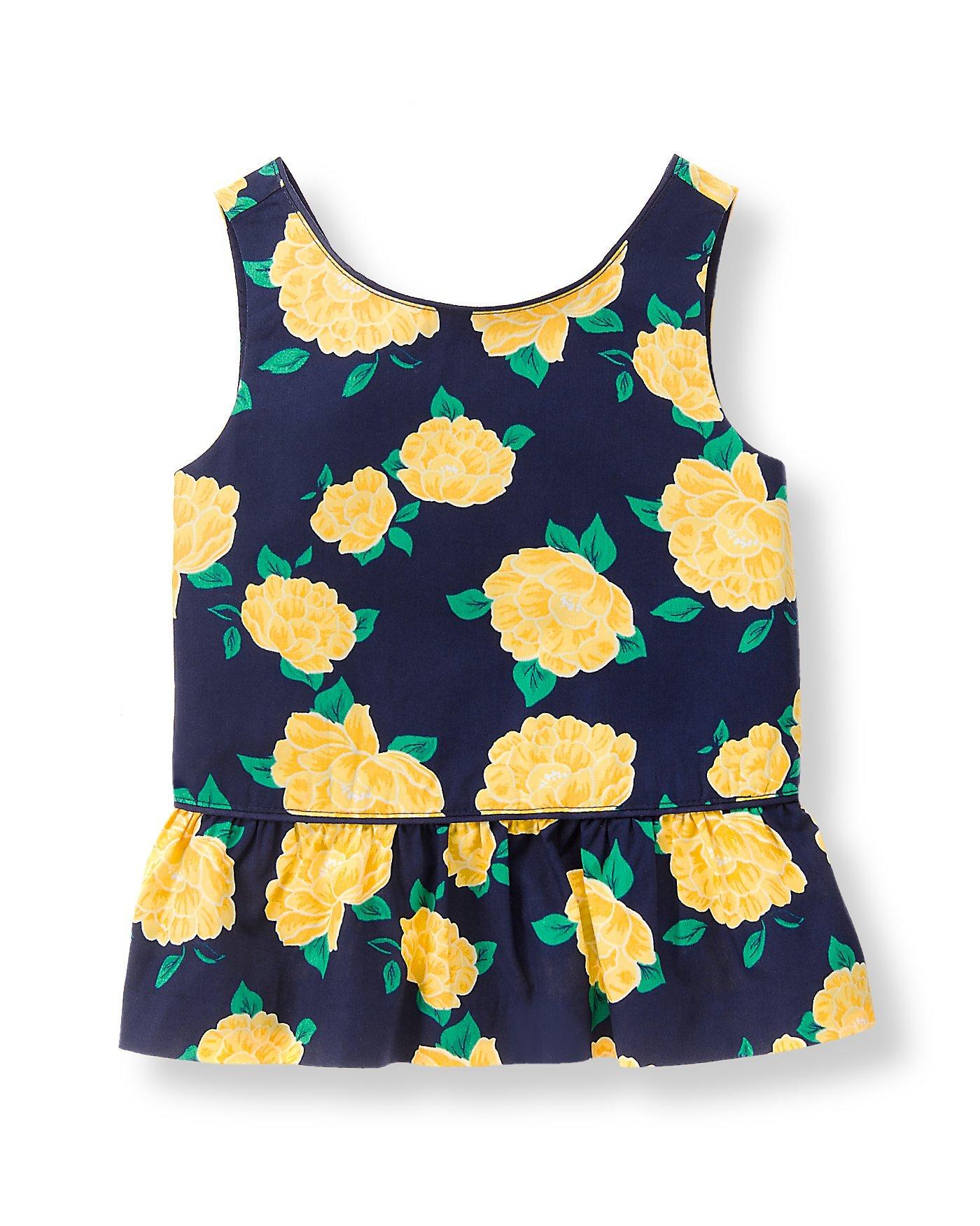 Floral Peplum Top image number 0