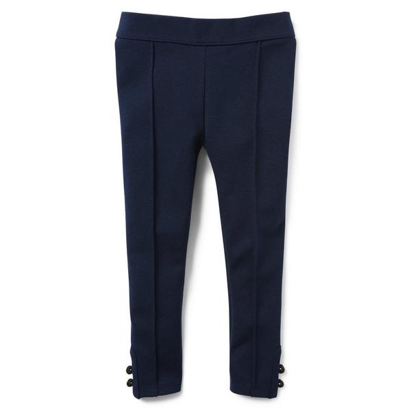 Janie and Jack The Button Cuff Ponte Pant
