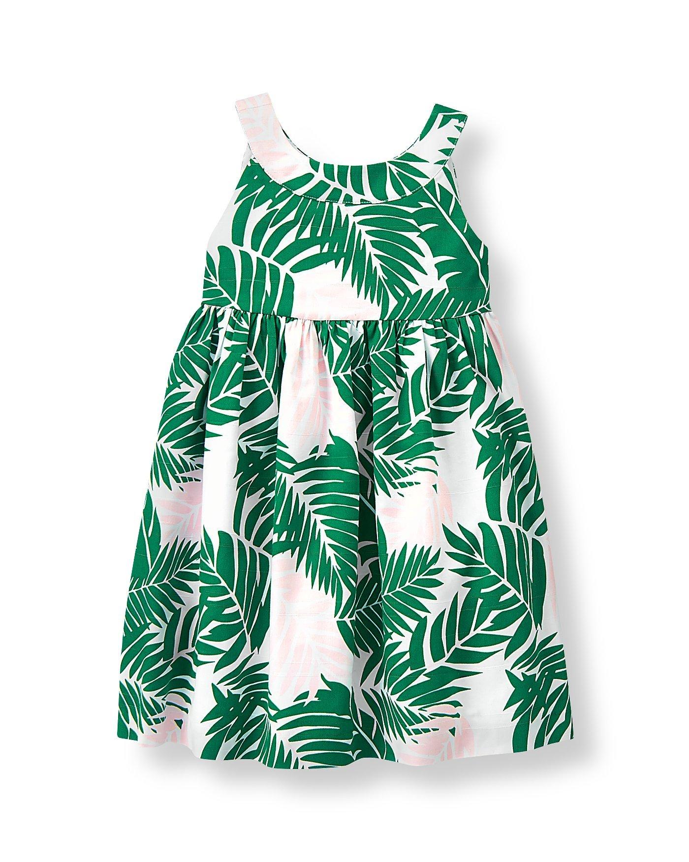 Palm Print Dress image number 0