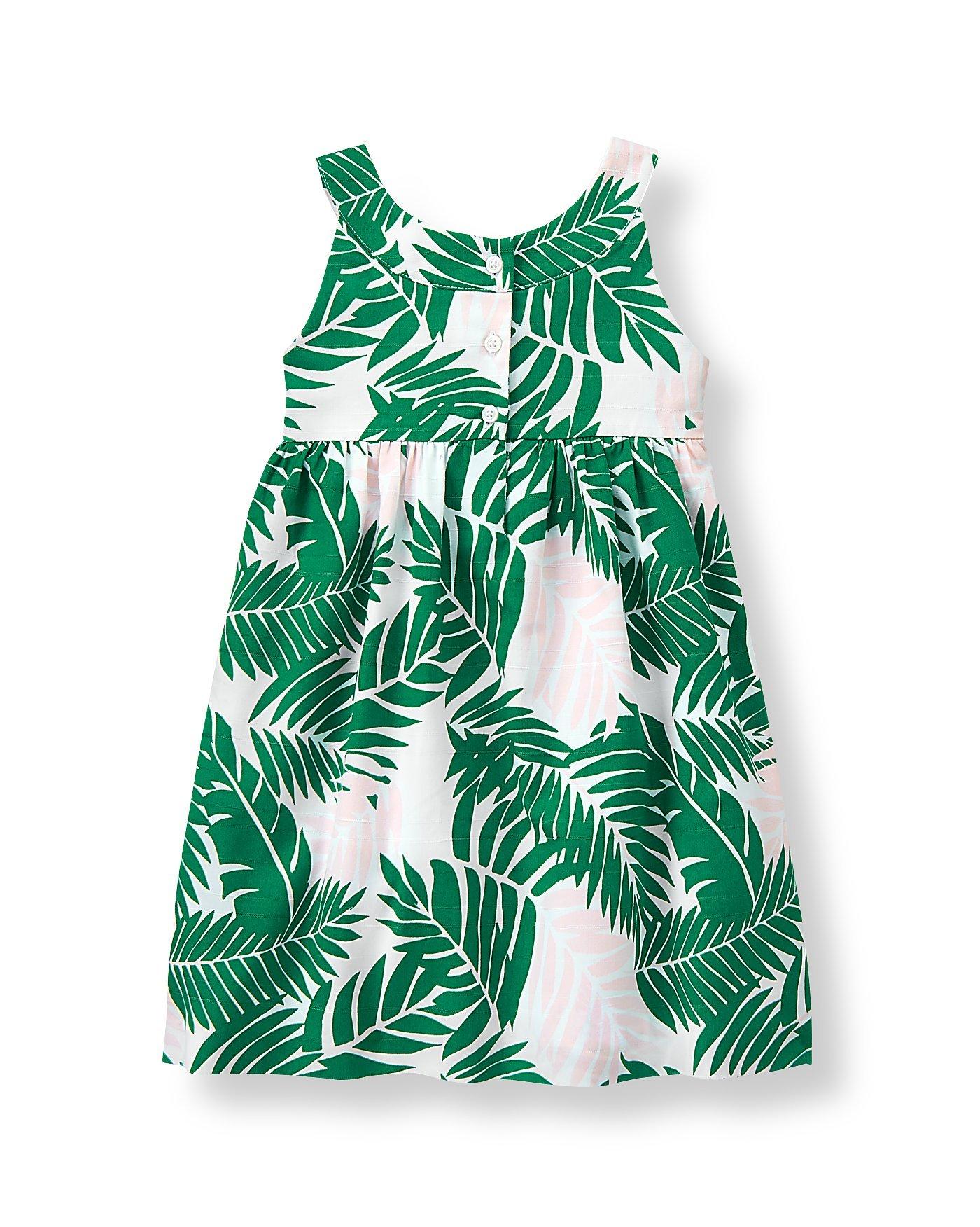 Palm Print Dress image number 1