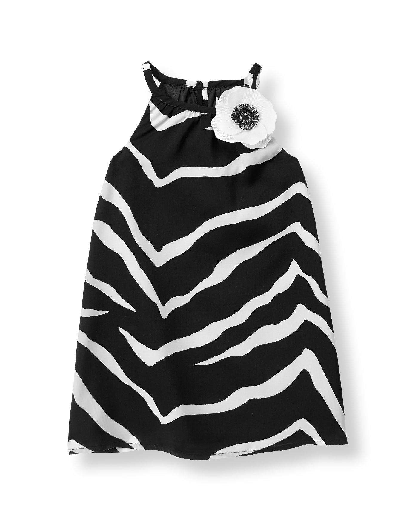 Zebra Chiffon Dress image number 0