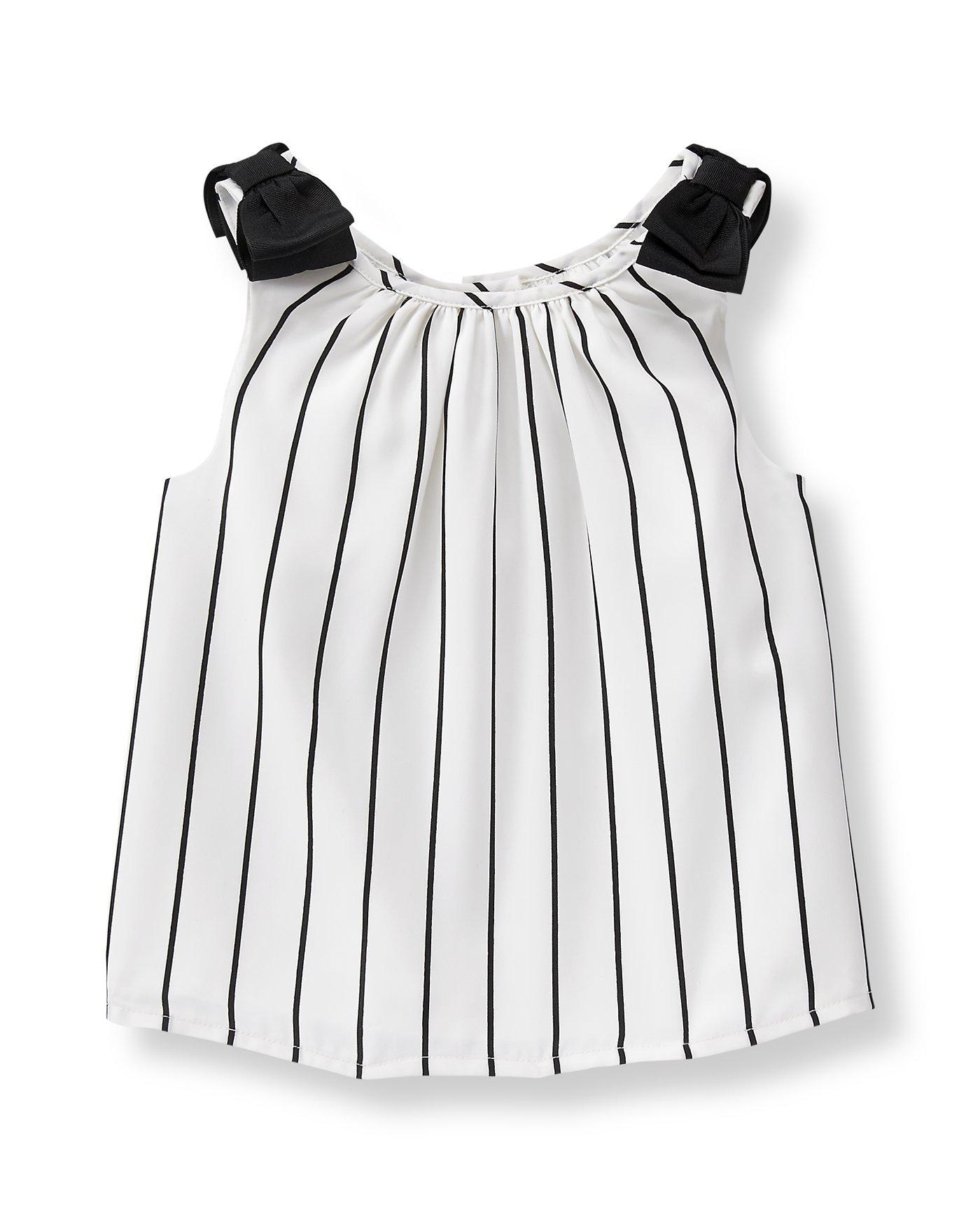 Striped Bow Top image number 0