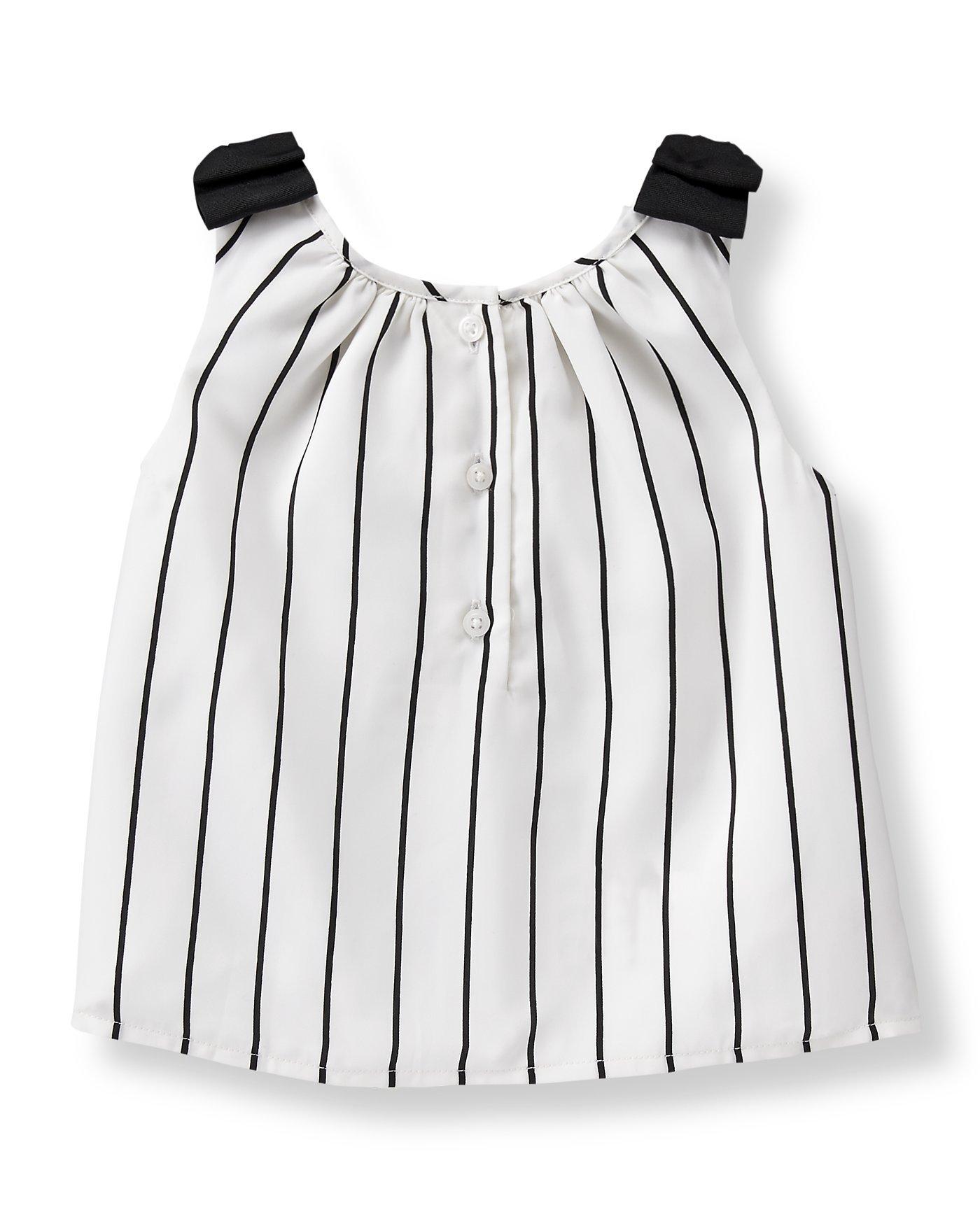 Striped Bow Top image number 1