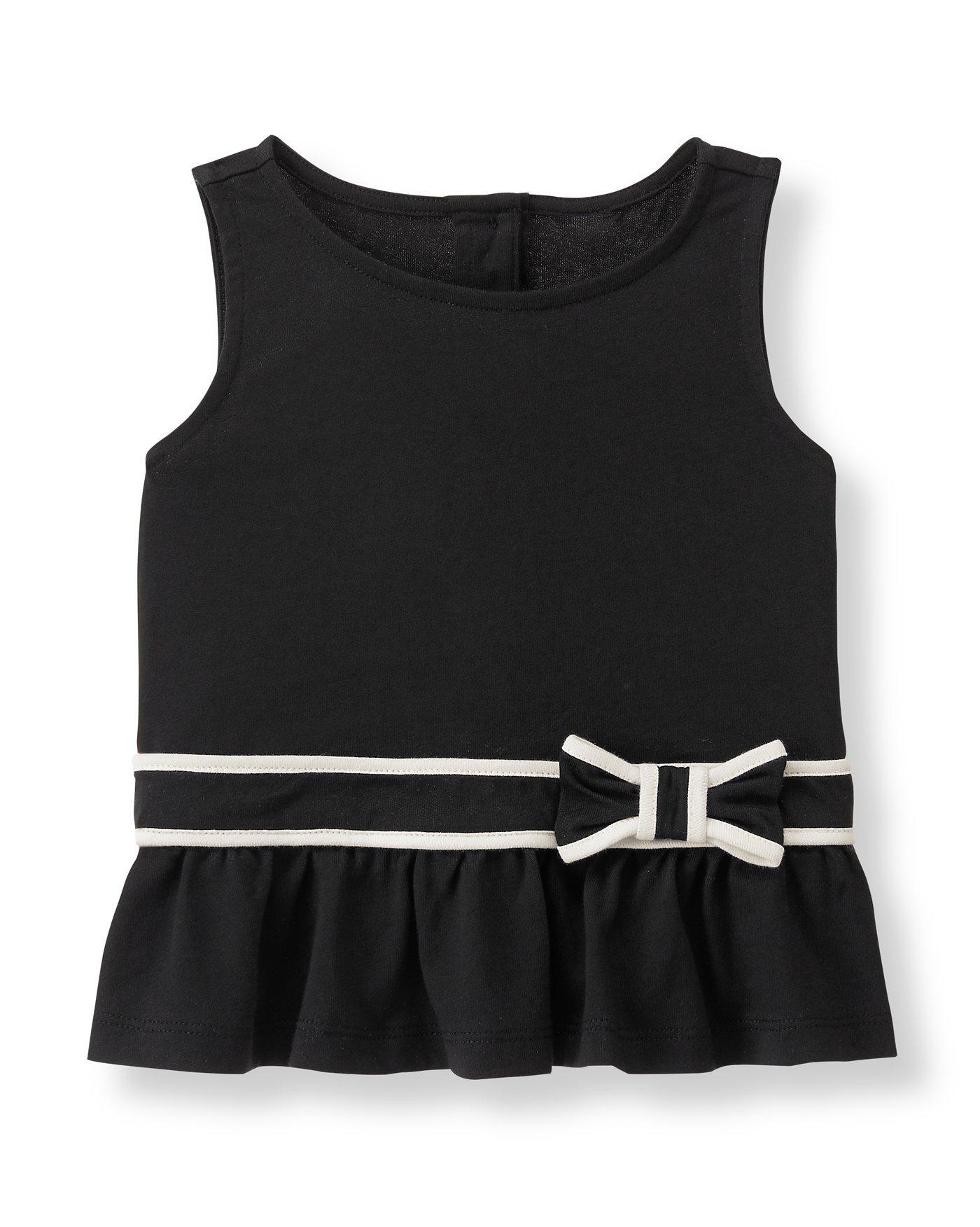 Bow Peplum Top image number 0