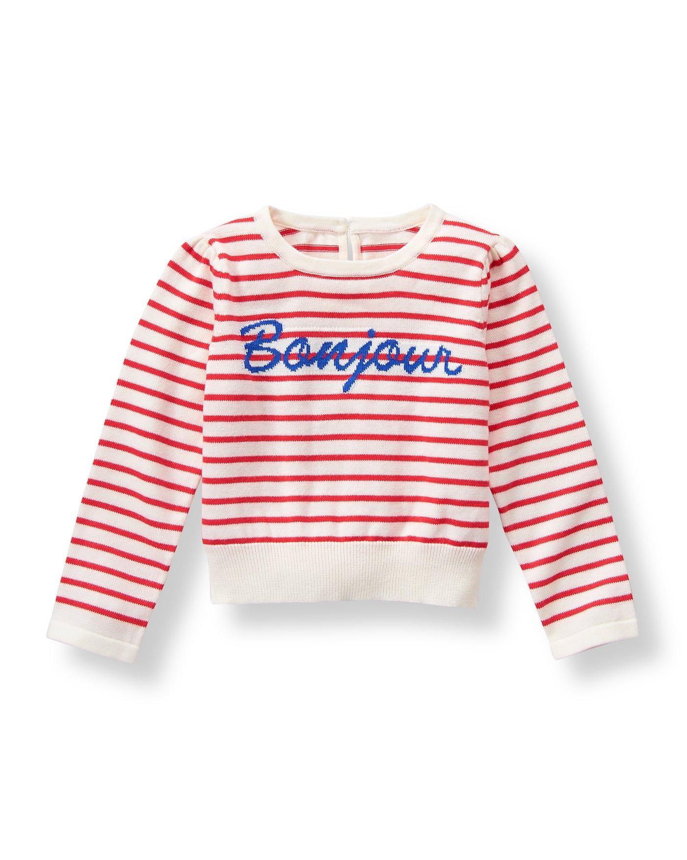 Striped Bonjour Sweater image number 0