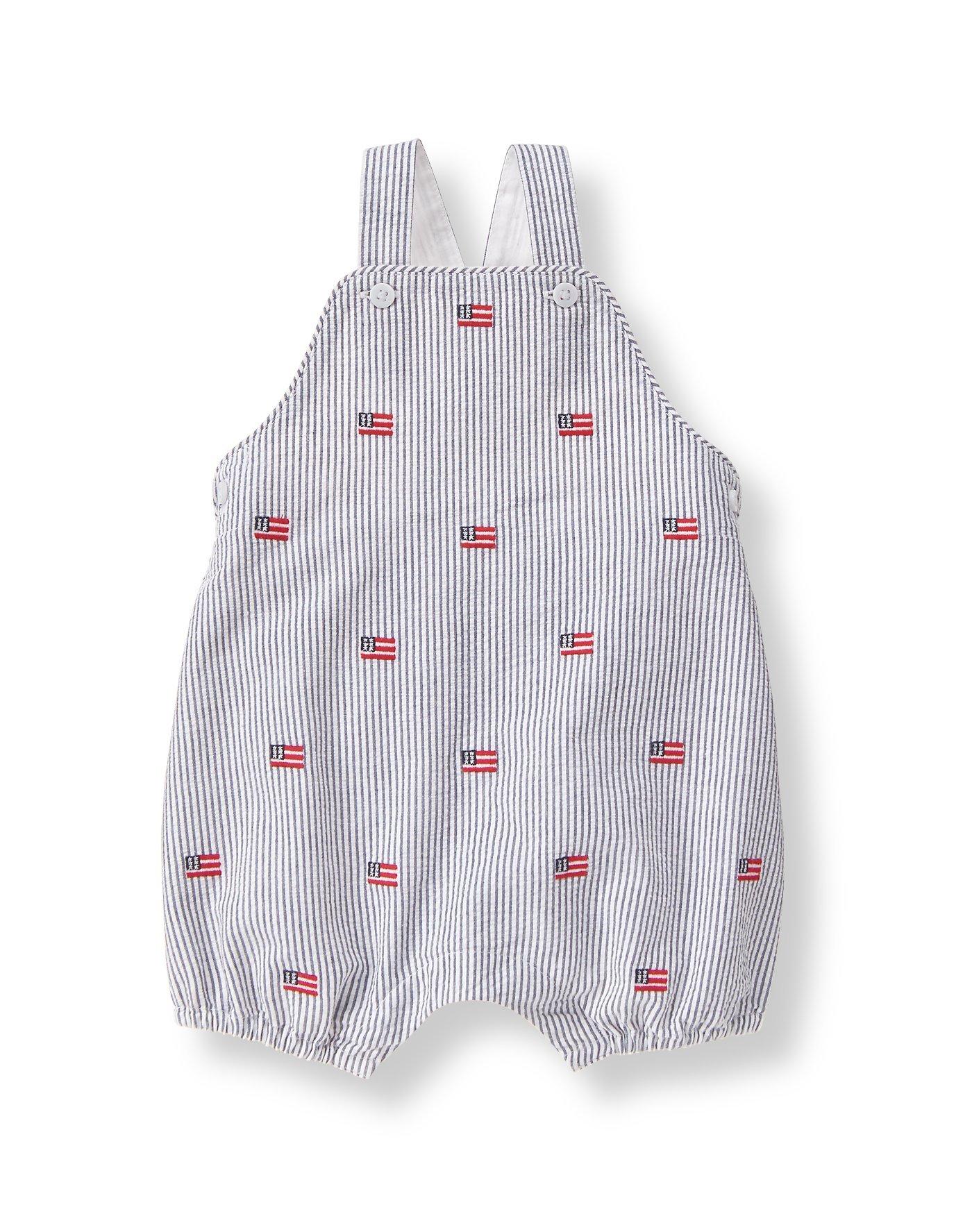 Embroidered Flag Shortall image number 0