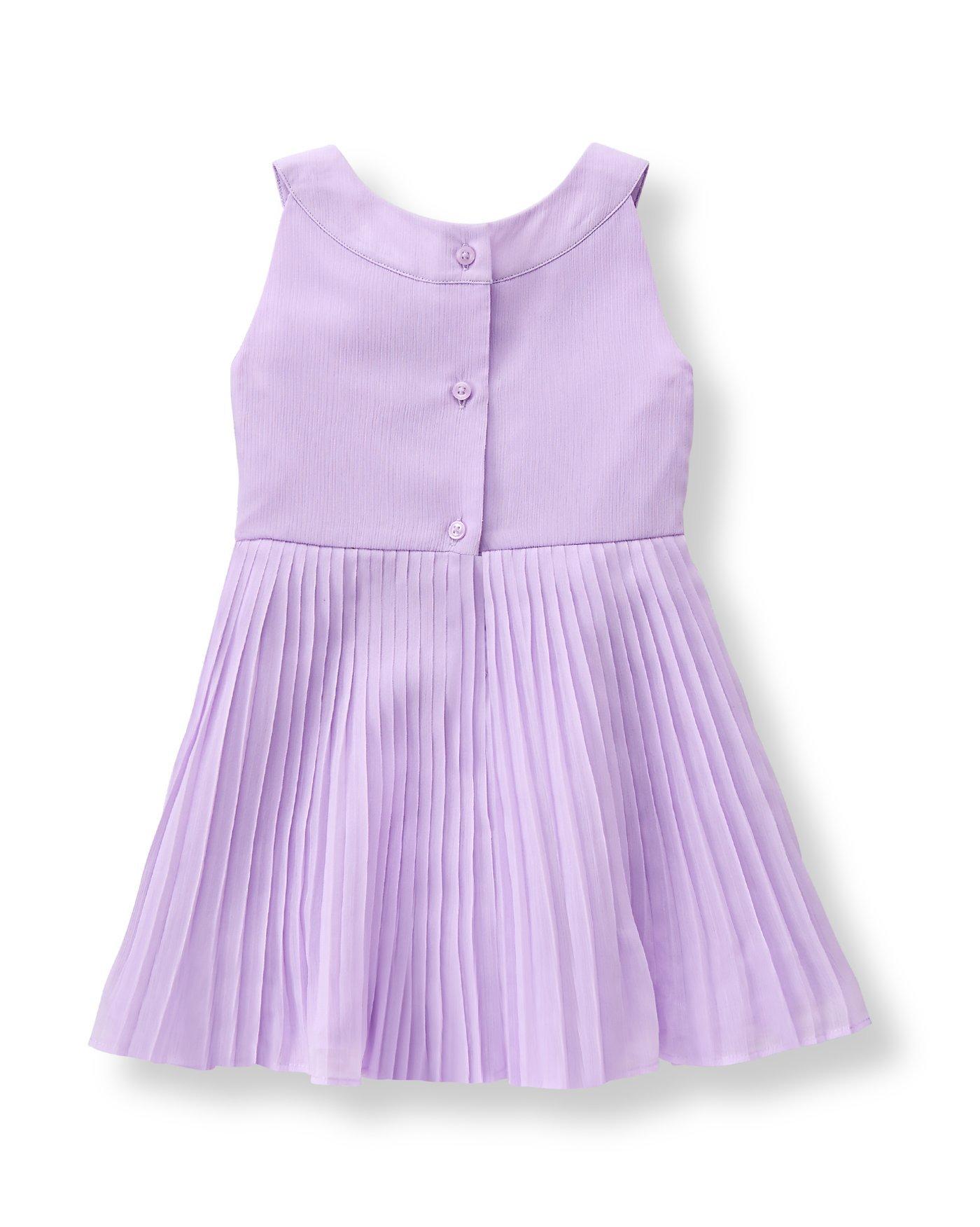 Pleated Chiffon Dress image number 1