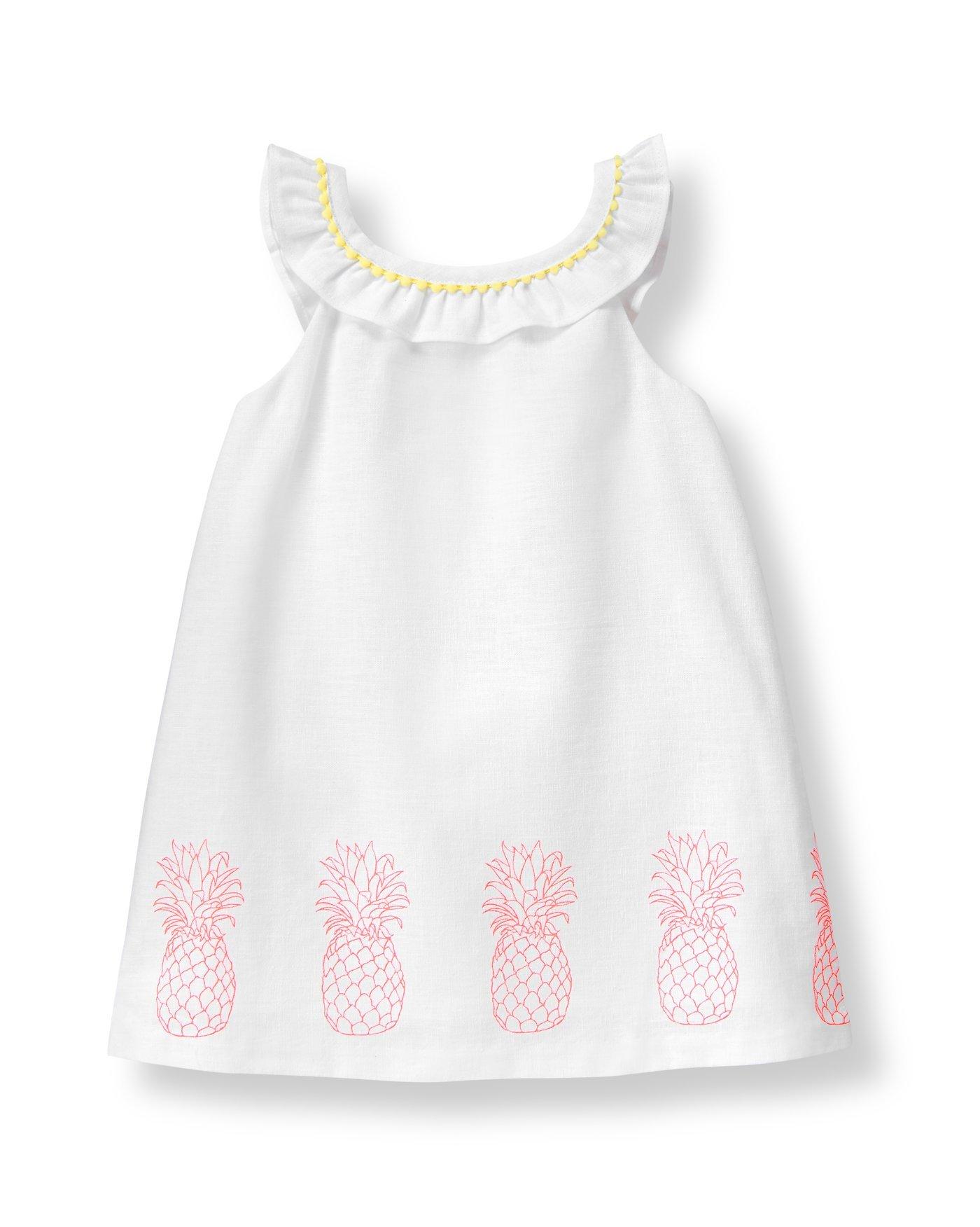 Pineapple Border Dress image number 0