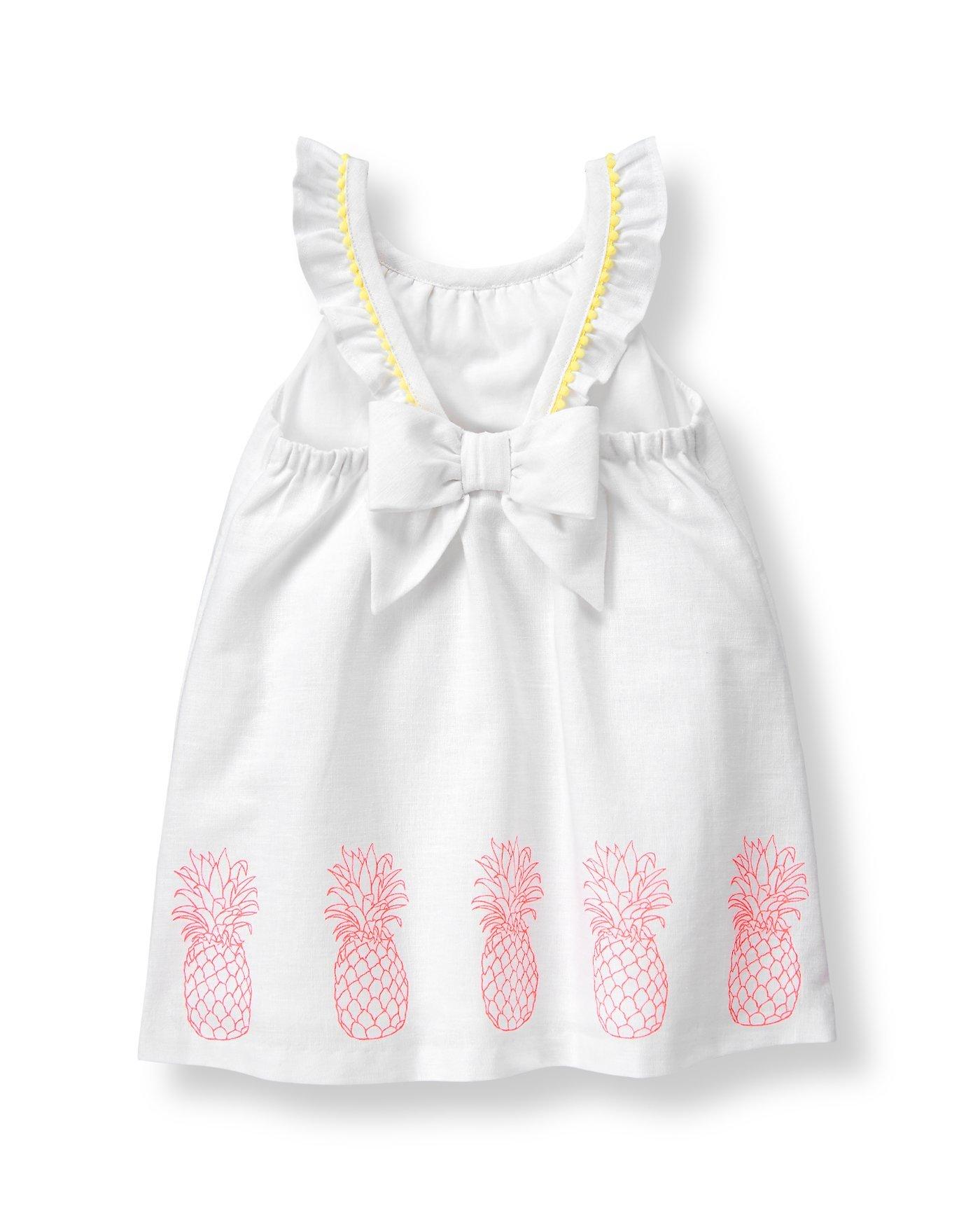 Pineapple Border Dress image number 1