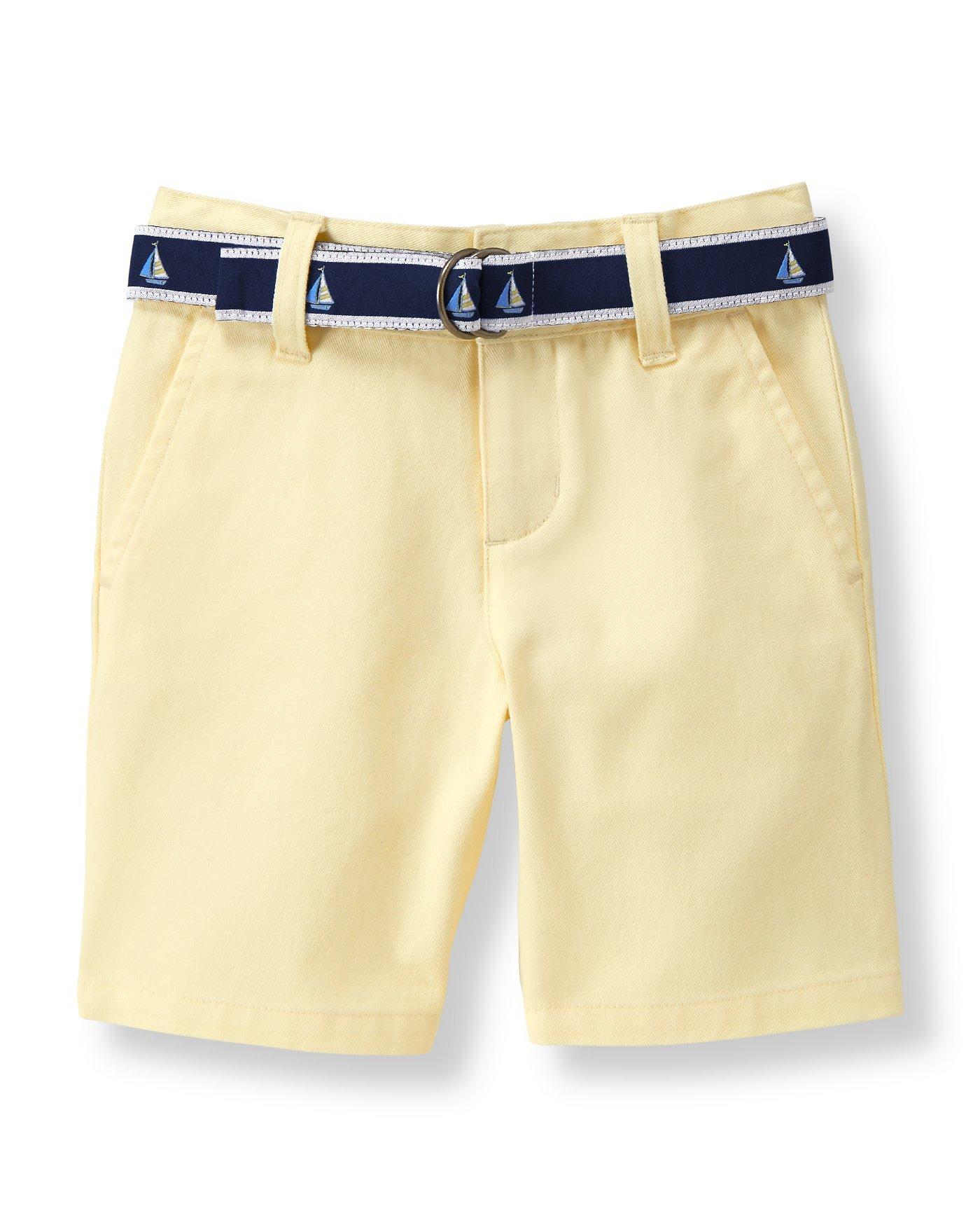 Belted Twill Short image number 0